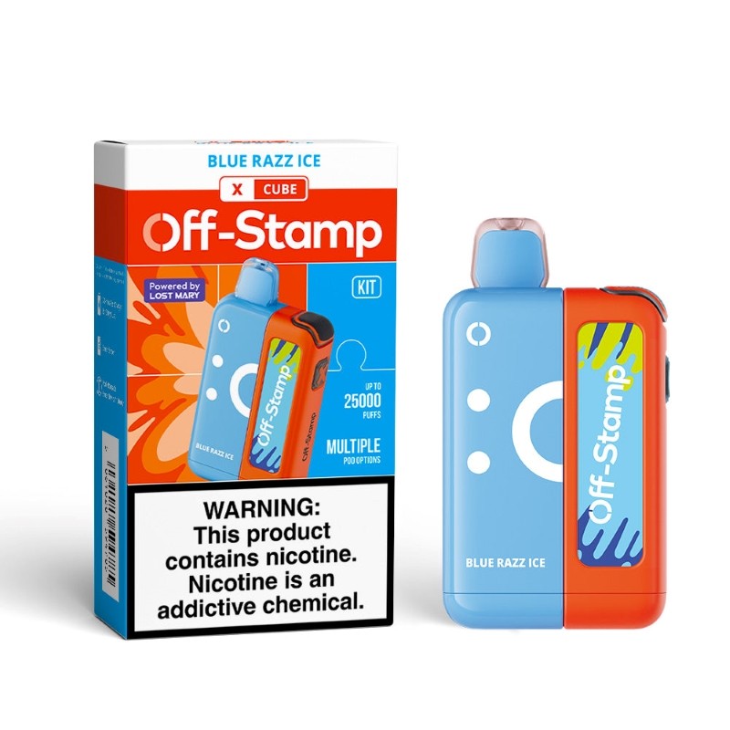 OFF STAMP KIT 25K 5CT BLUE RAZZ
