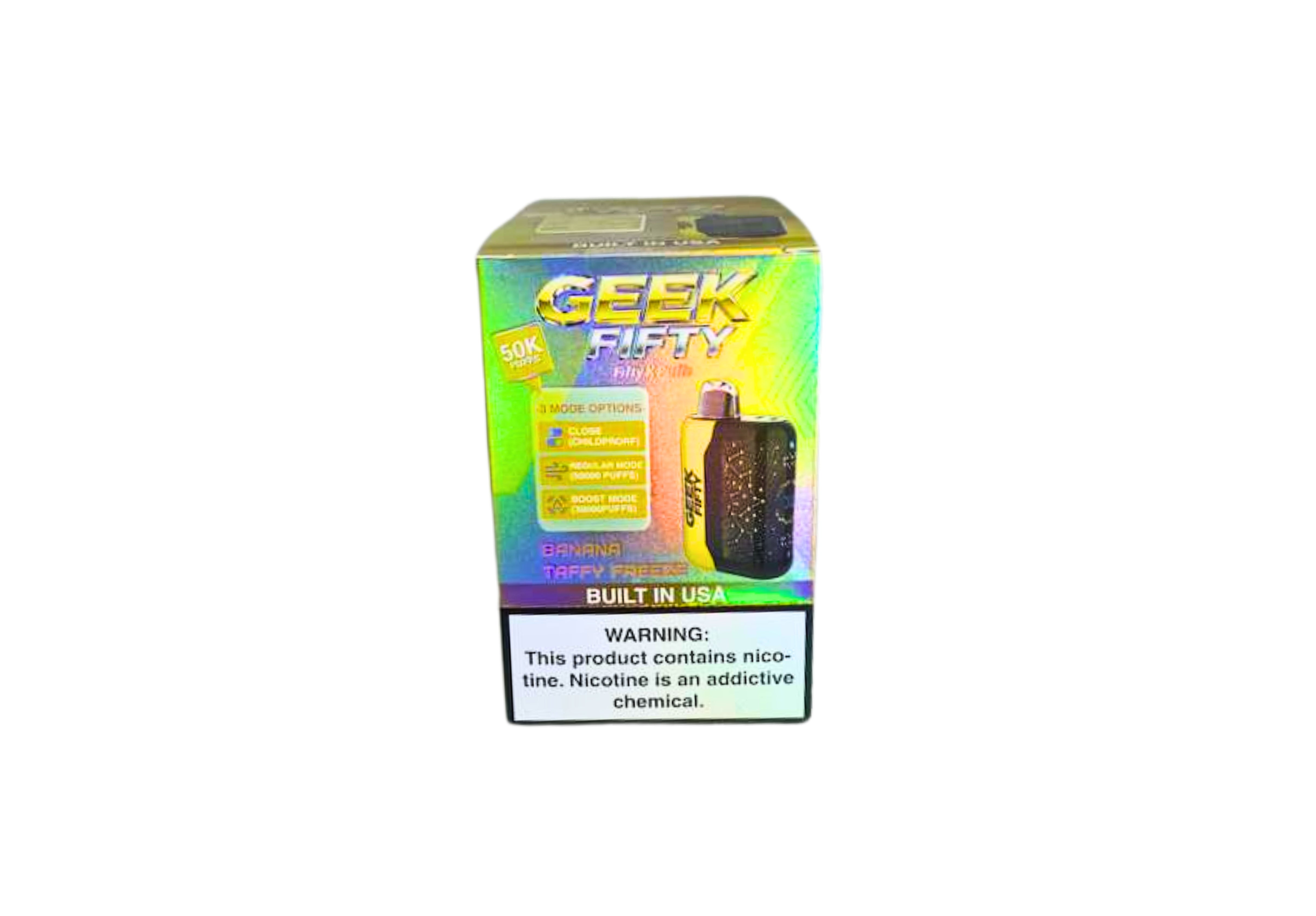 GEEK FIFTY 50K 5CT BANANA TAFFY