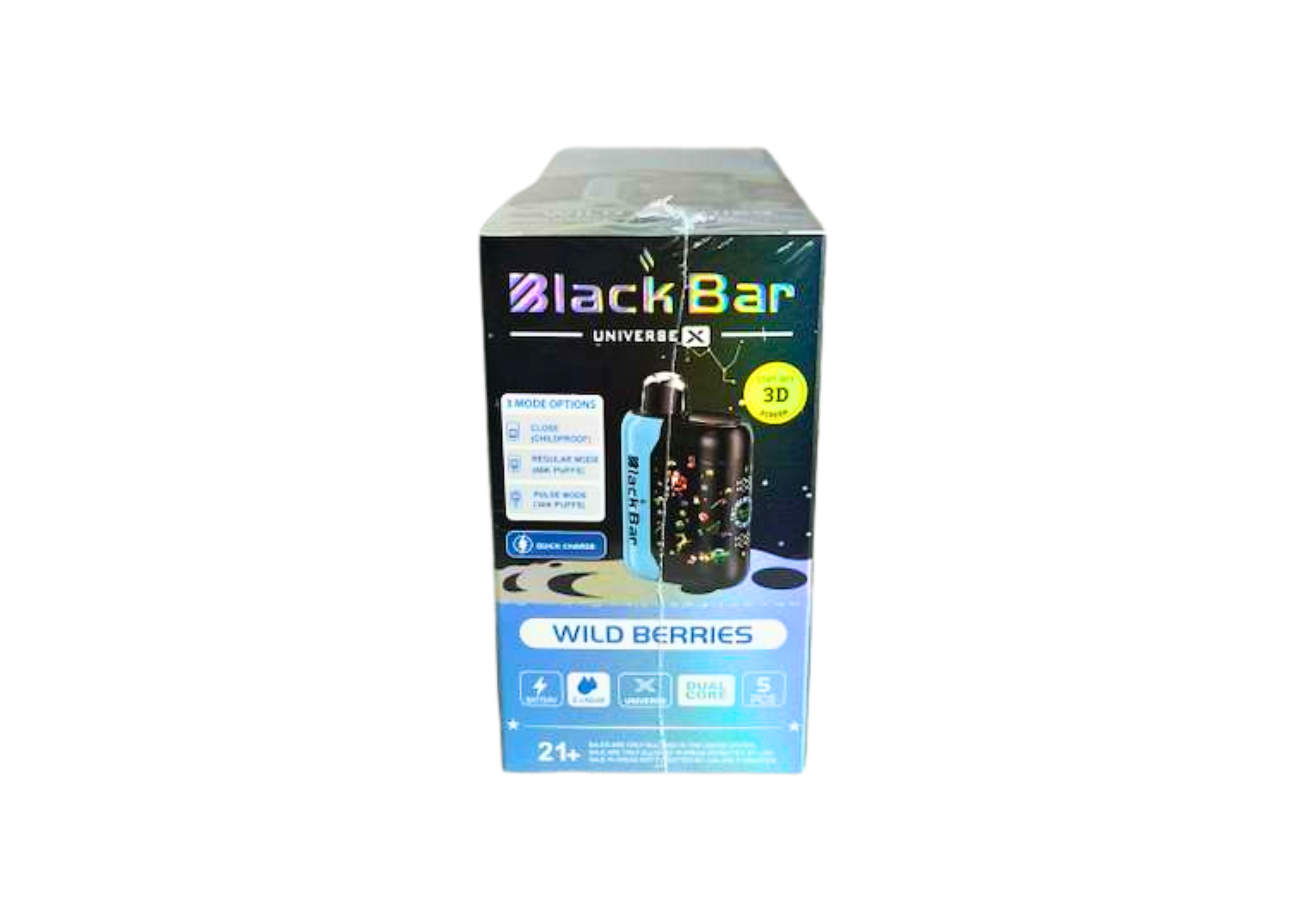 BLACK BAR 40K 5CT WILD BERRIES