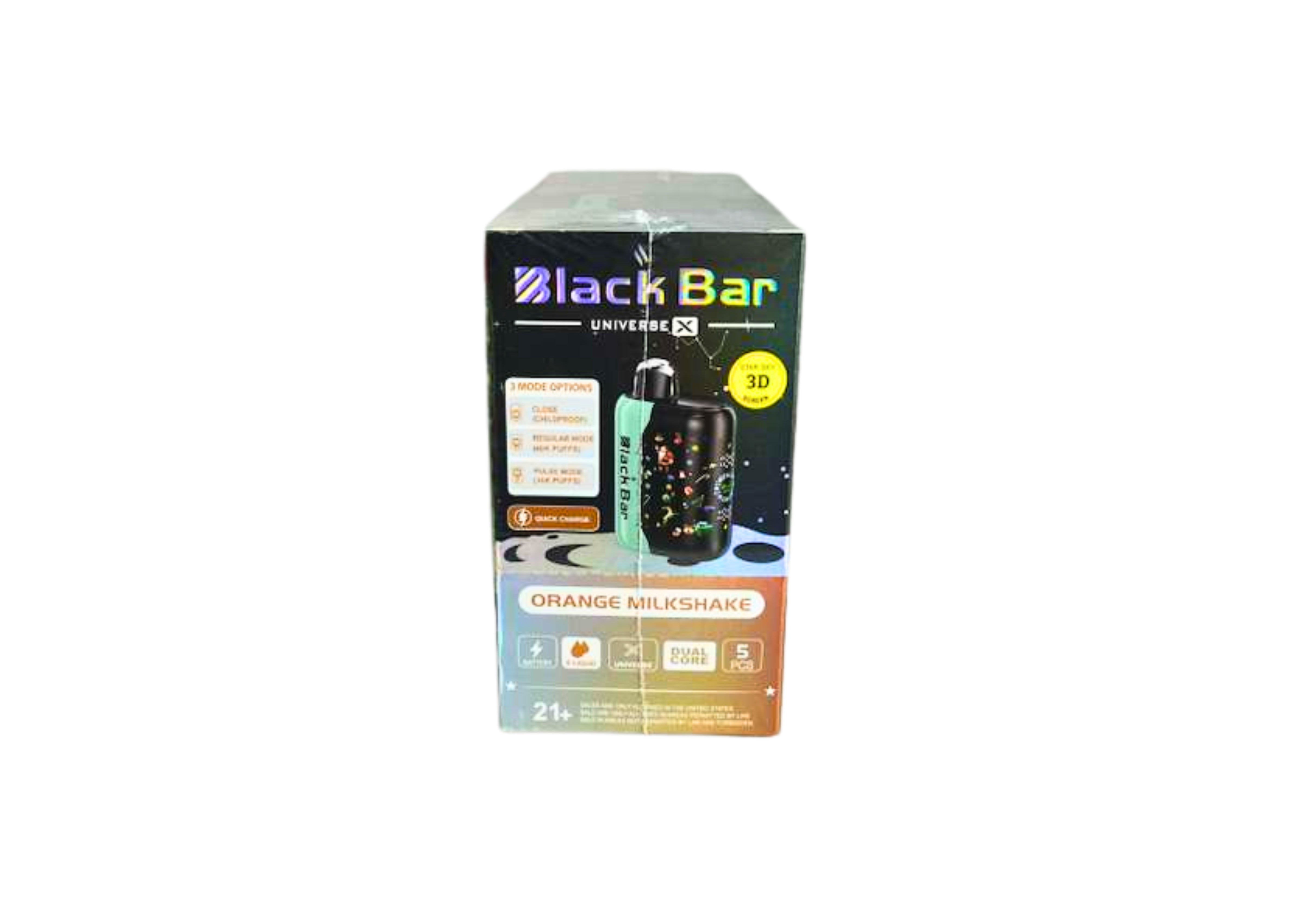 BLACK BAR 40K 5CT ORANGE MILK SH