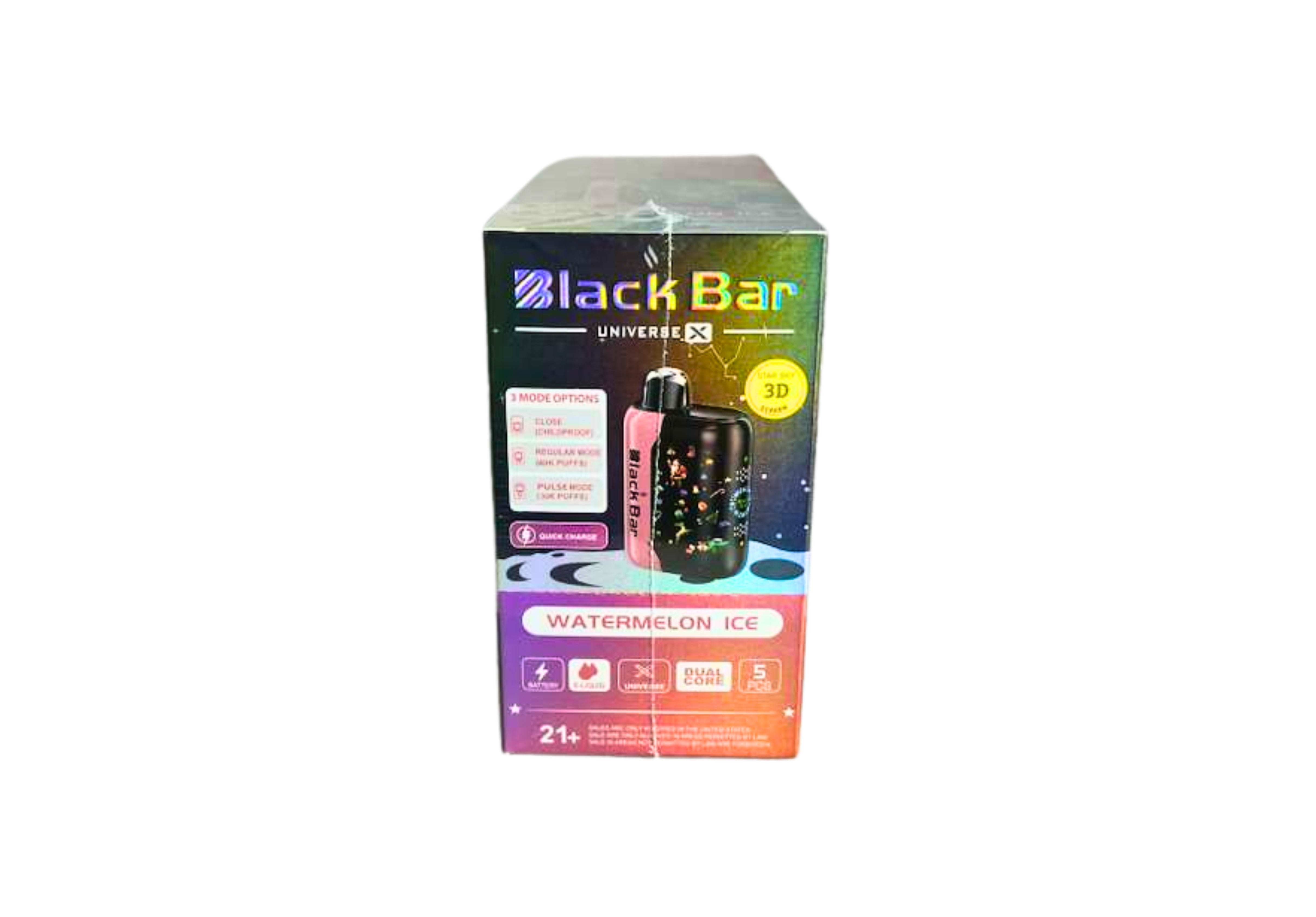 BLACK BAR 40K 5CT WATERMELON ICE