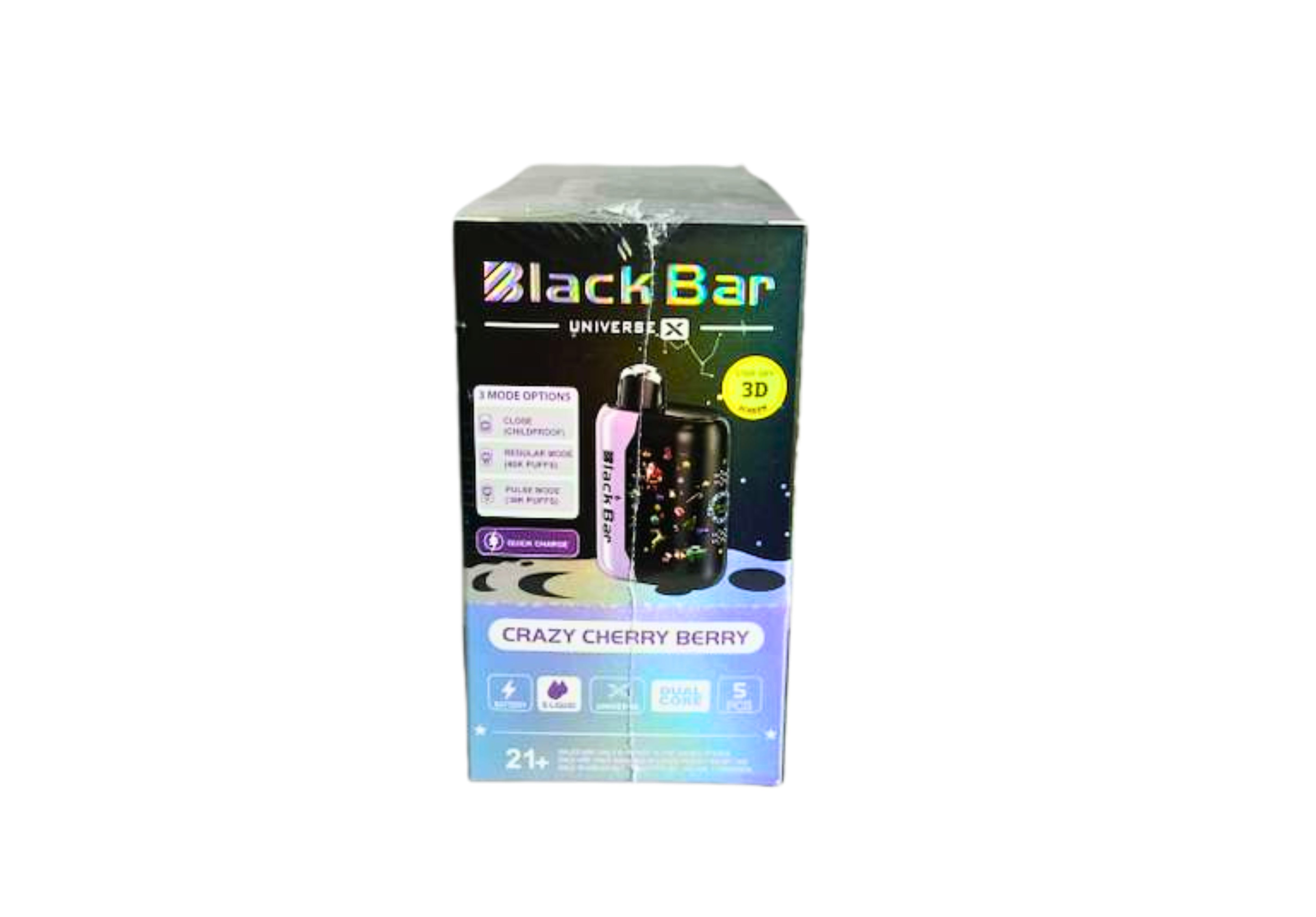 BLACK BAR 40K 5CT CRAZY CHERRY