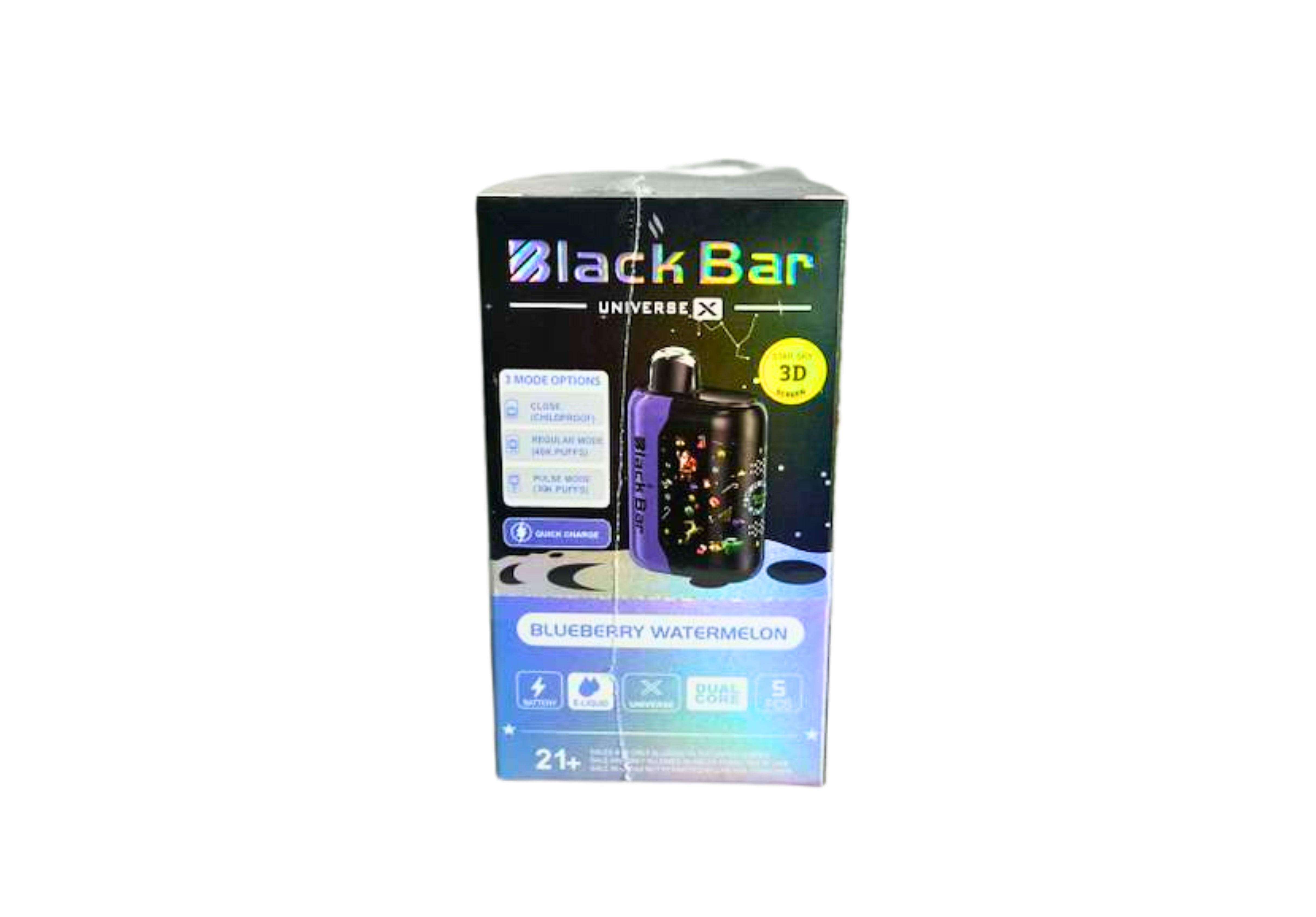 BLACK BAR 40K 5CT BLUE WATERMELN
