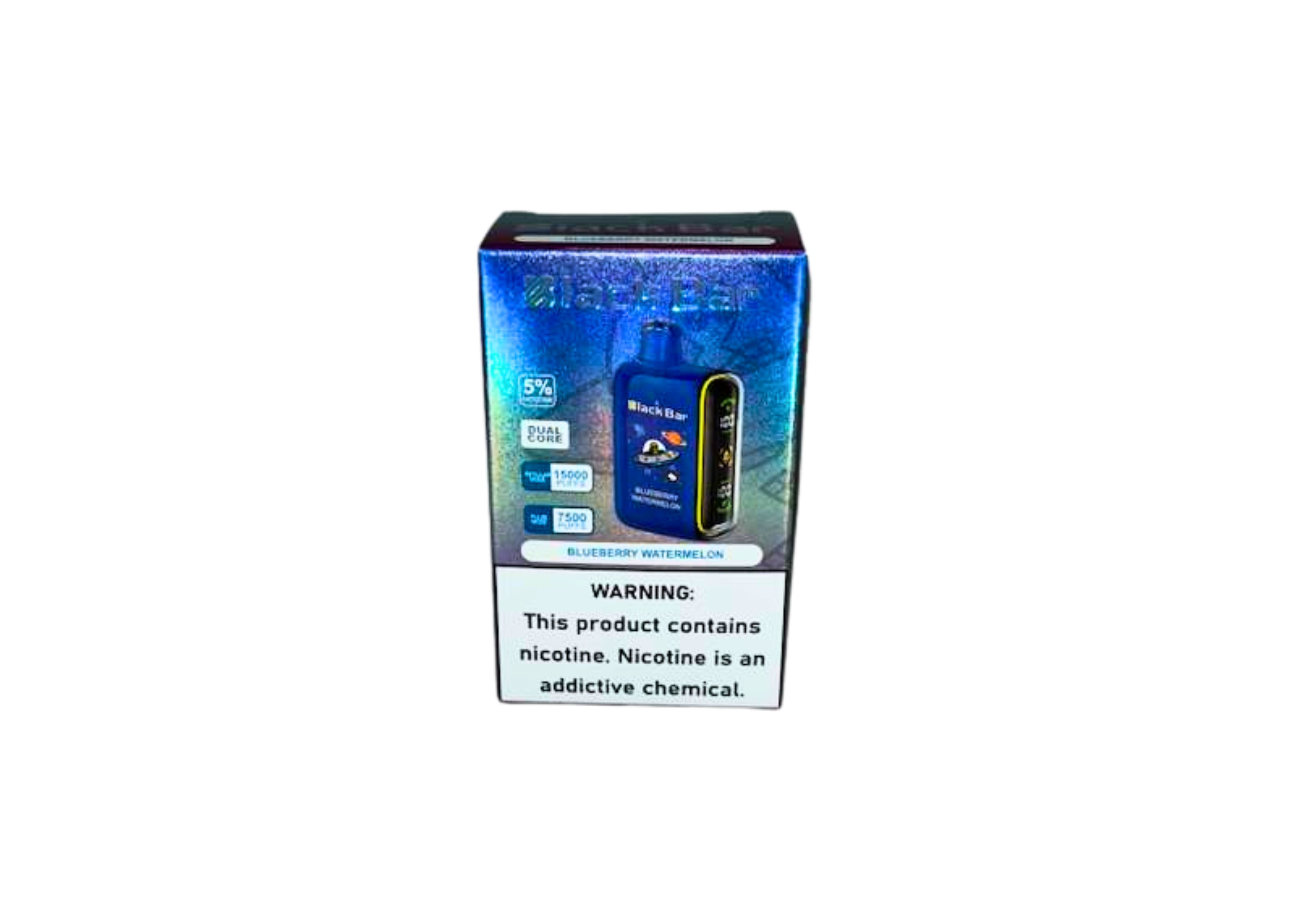 BLACK BAR 15K 5CT BLUEBRY WATERM