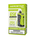 AEROSTAR 65K 5CT STRW KIWI ICE