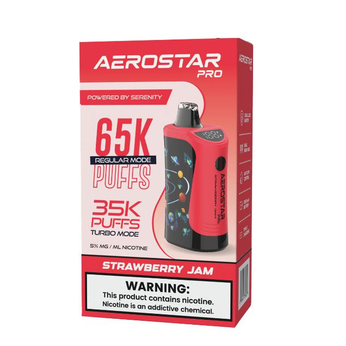 AEROSTAR 65K 5CT STRWBRY JAM