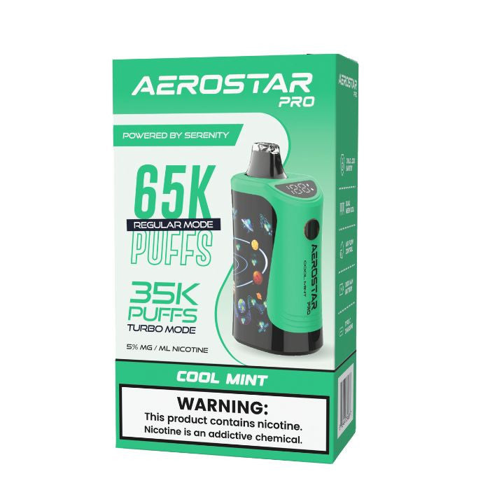 AEROSTAR 65K 5CT COOL MINT