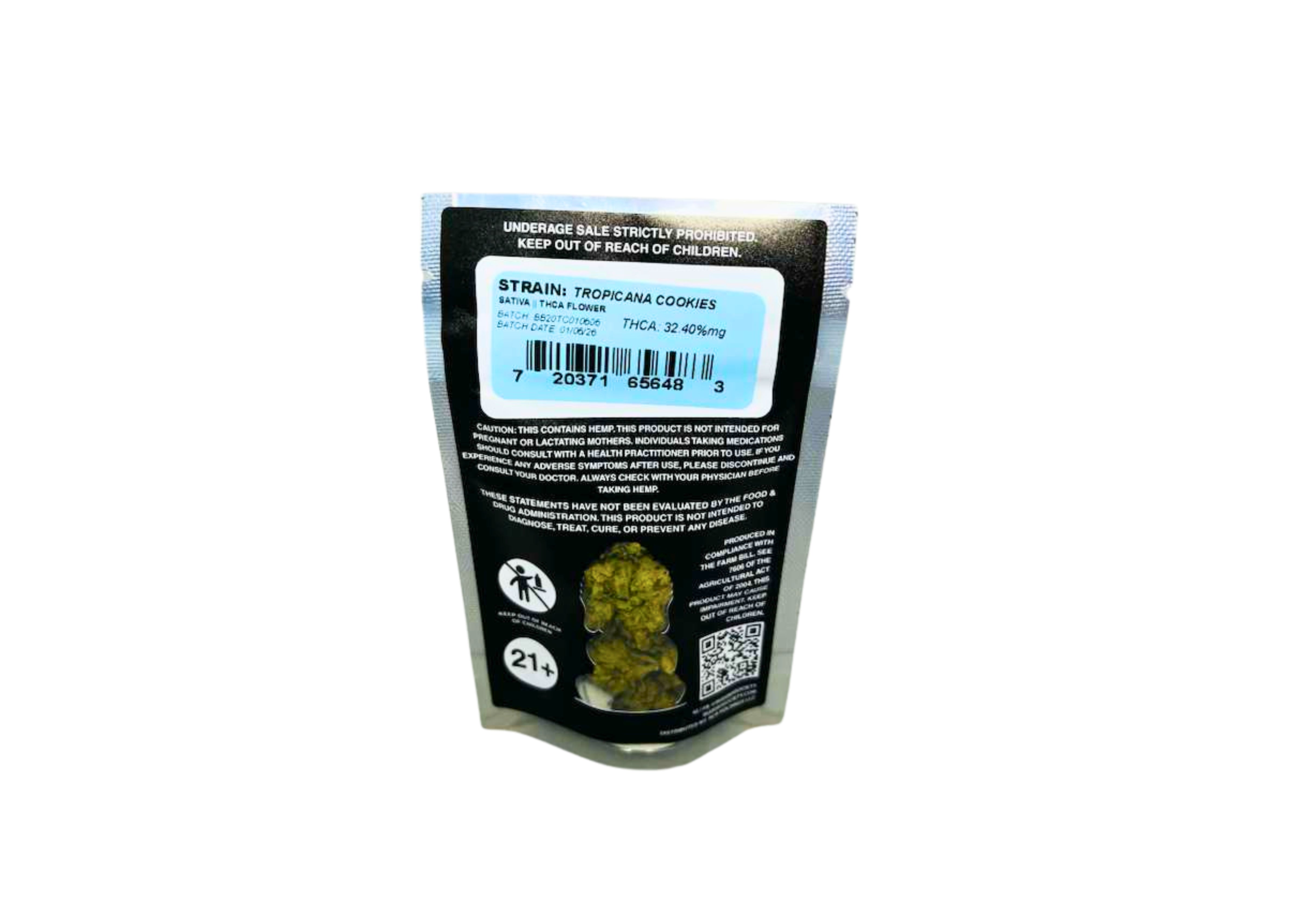 BUDDAH 3.5G FLWR 1CT TROPICANA