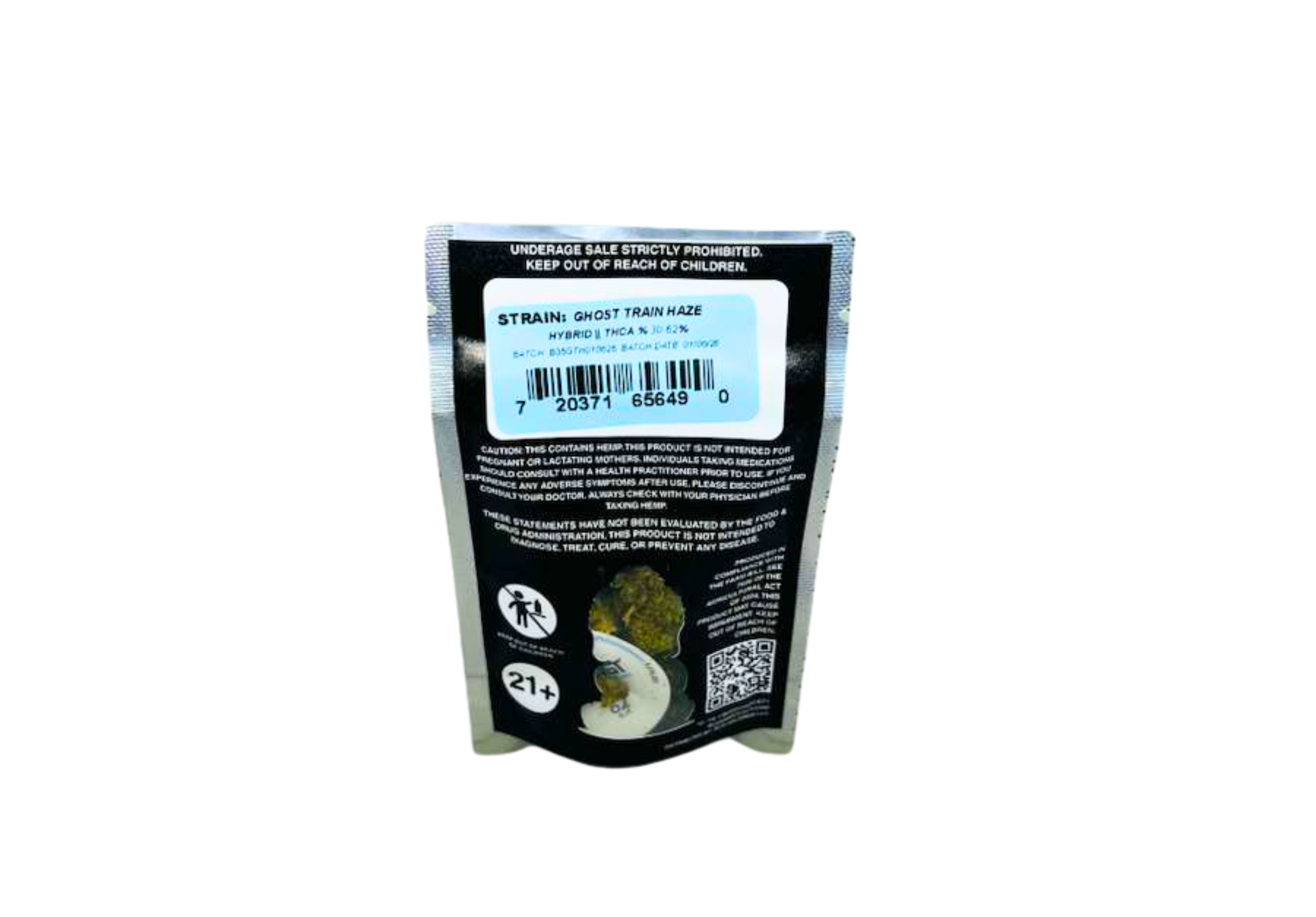 BUDDAH 3.5G FLWR 1CT GHOST TRAIN