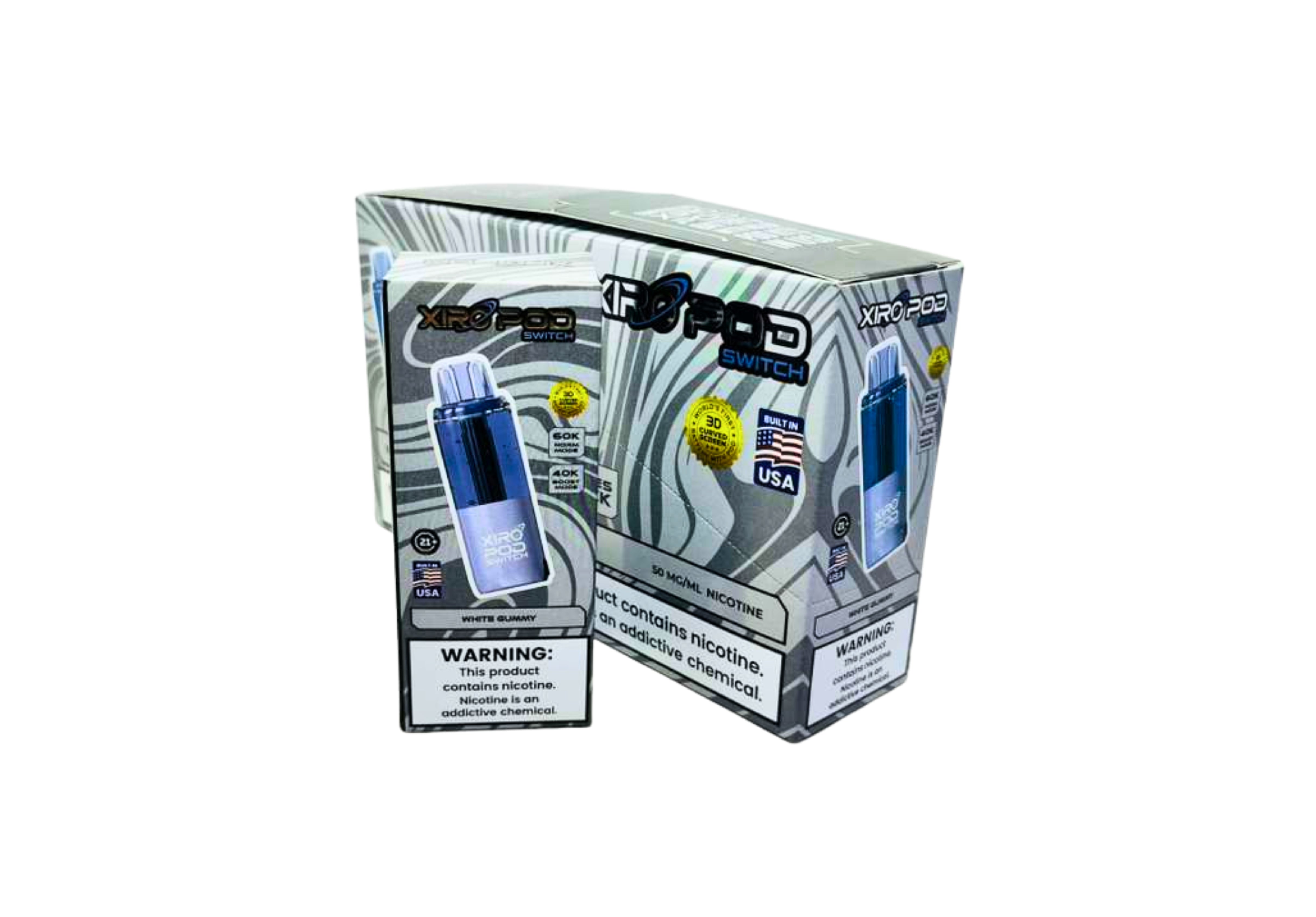 XIRO POD 60K 5CT WHITE GUMMY