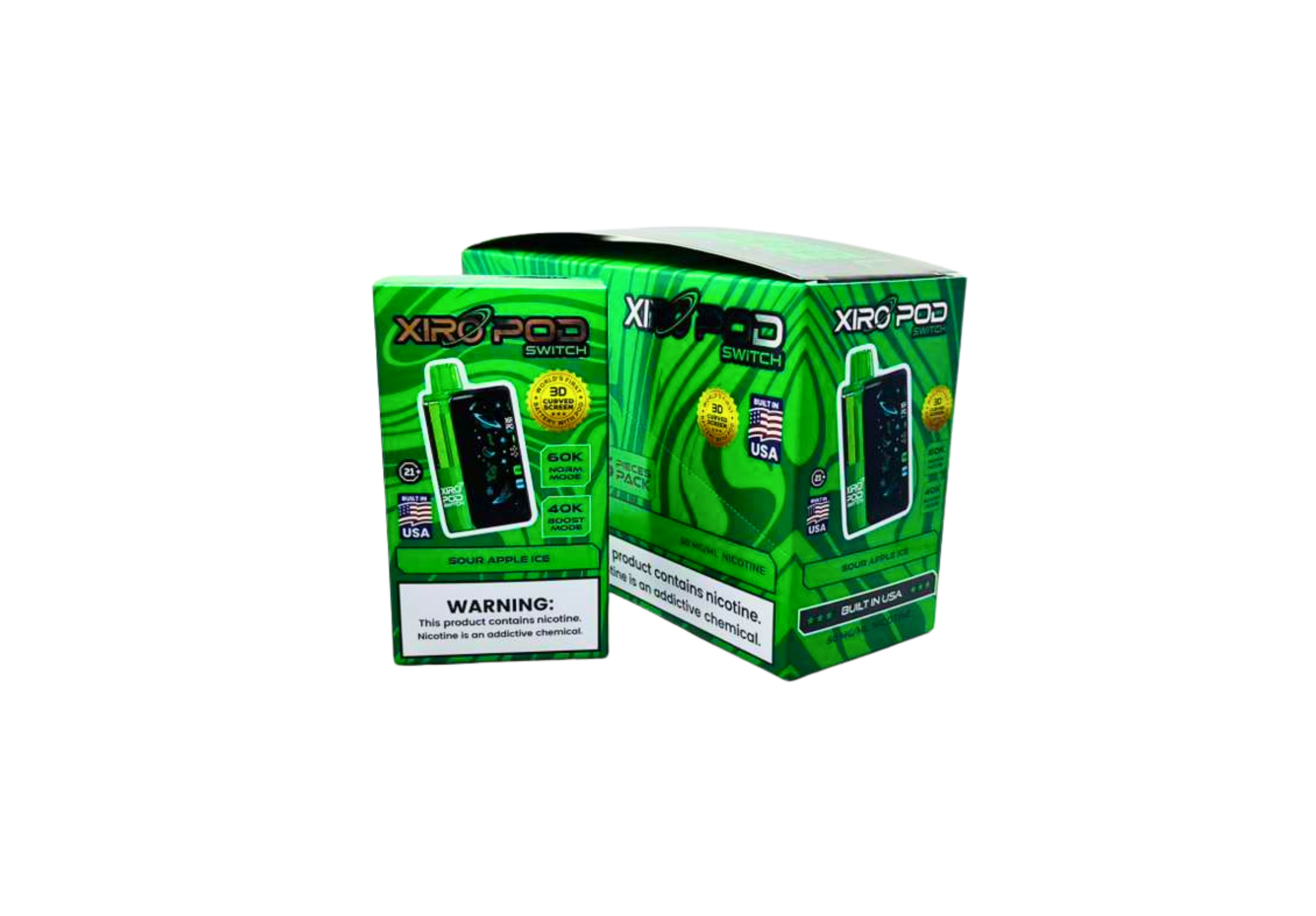 XIRO KIT 60K 5CT SOUR APPLE ICE