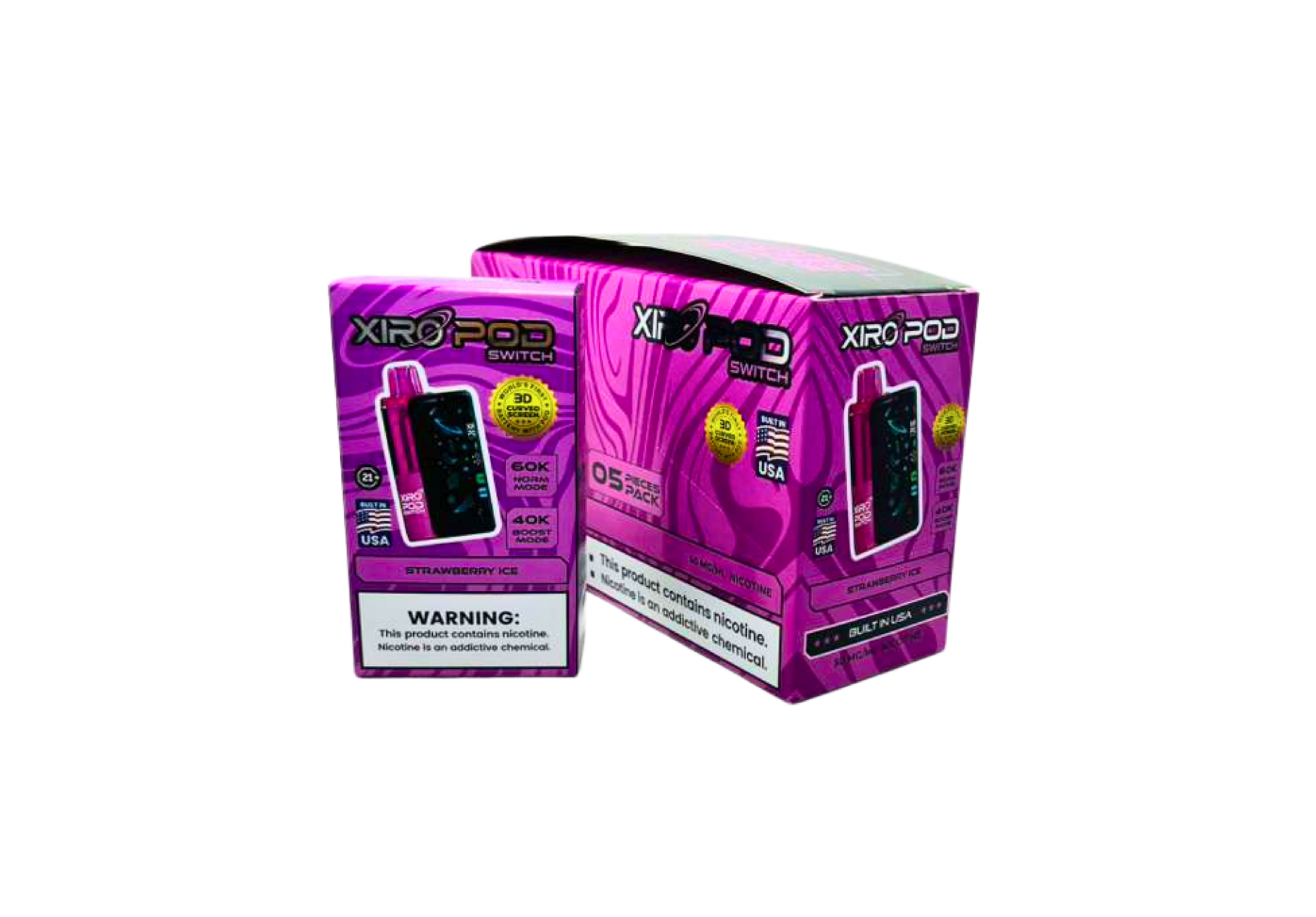 XIRO KIT 60K 5CT STRAWBERY ICE
