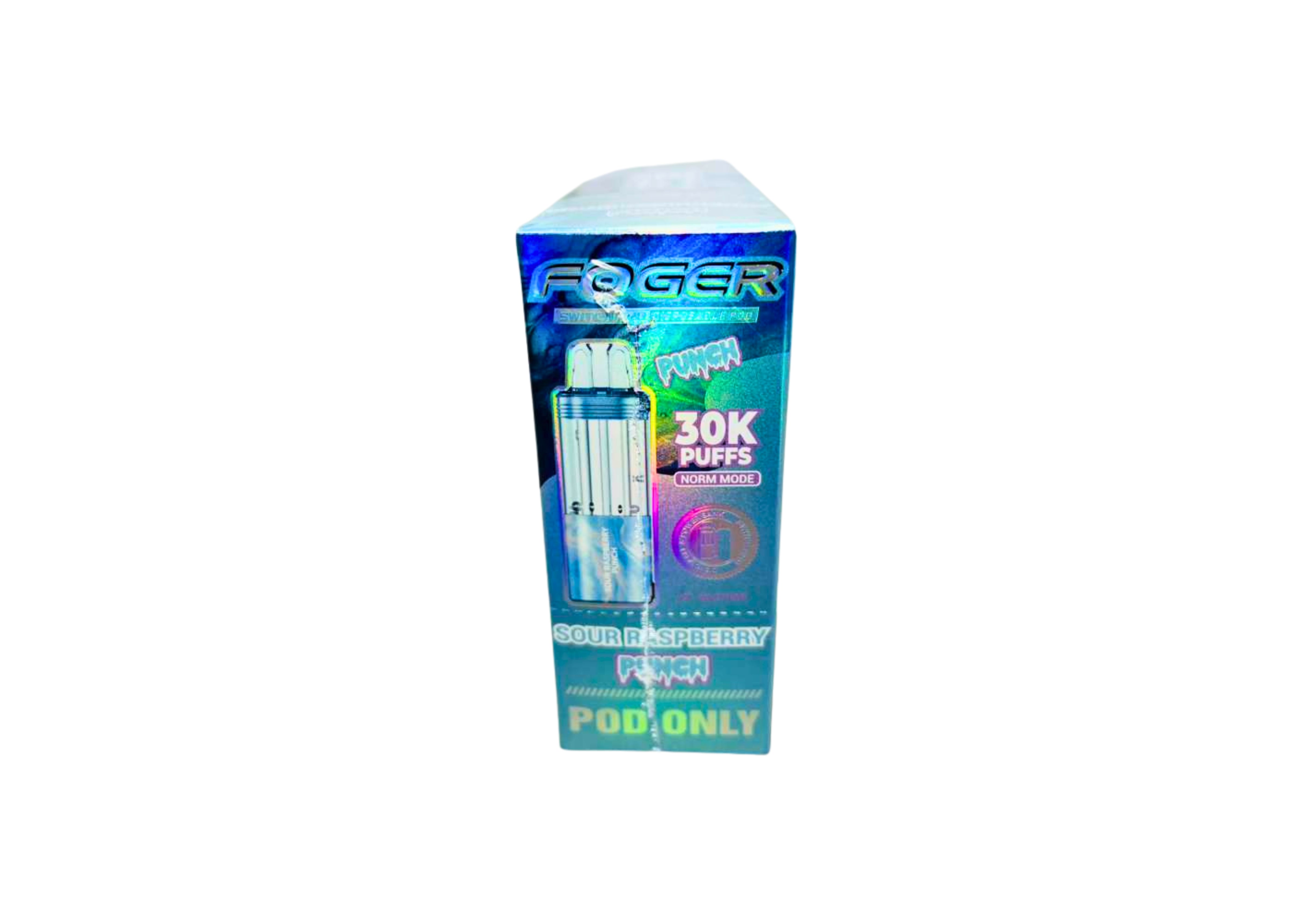 FOGER POD 30K 5CT SOUR RASP PUNC