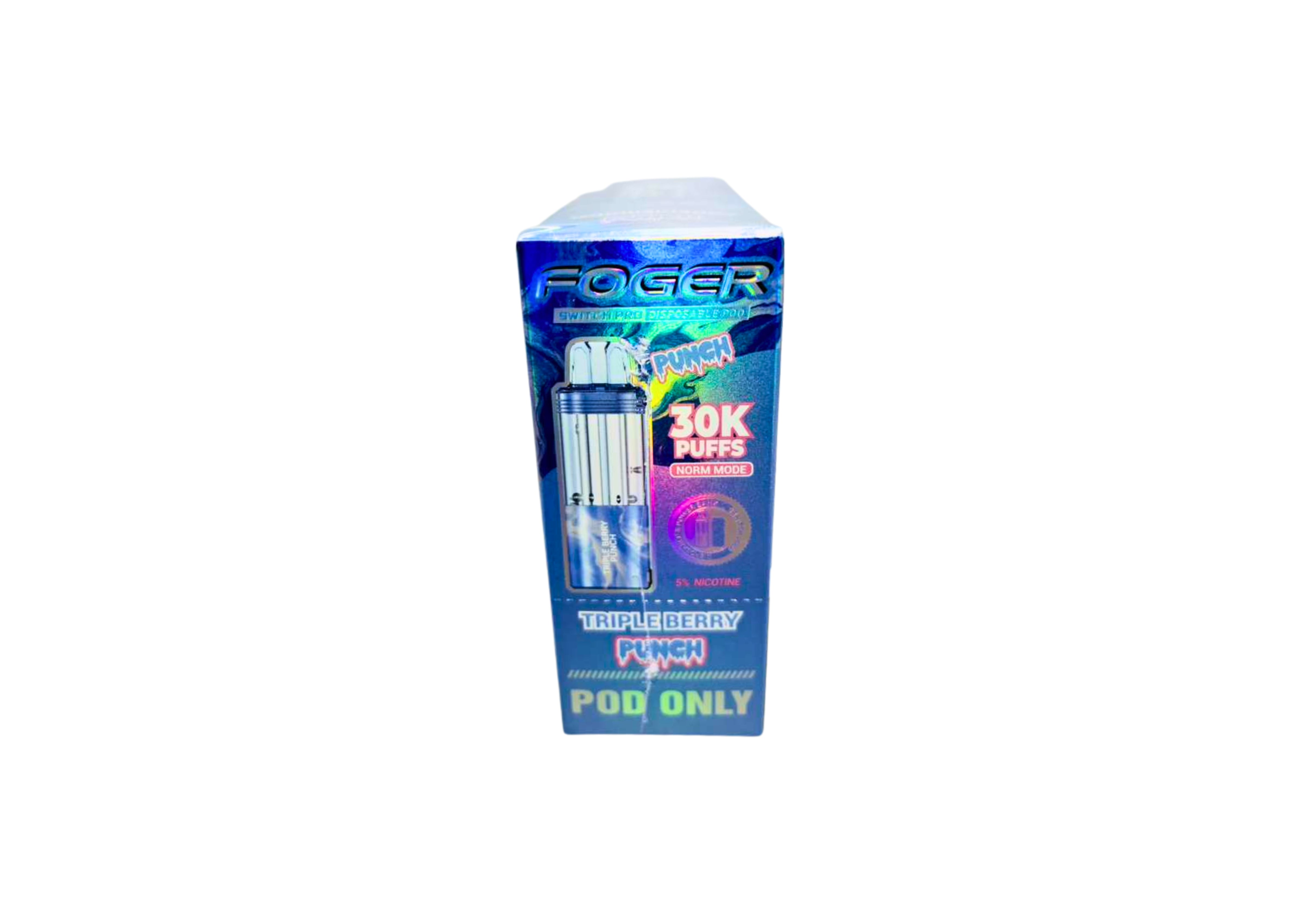 FOGER POD 30K 5CT TRIPLE BERRY P