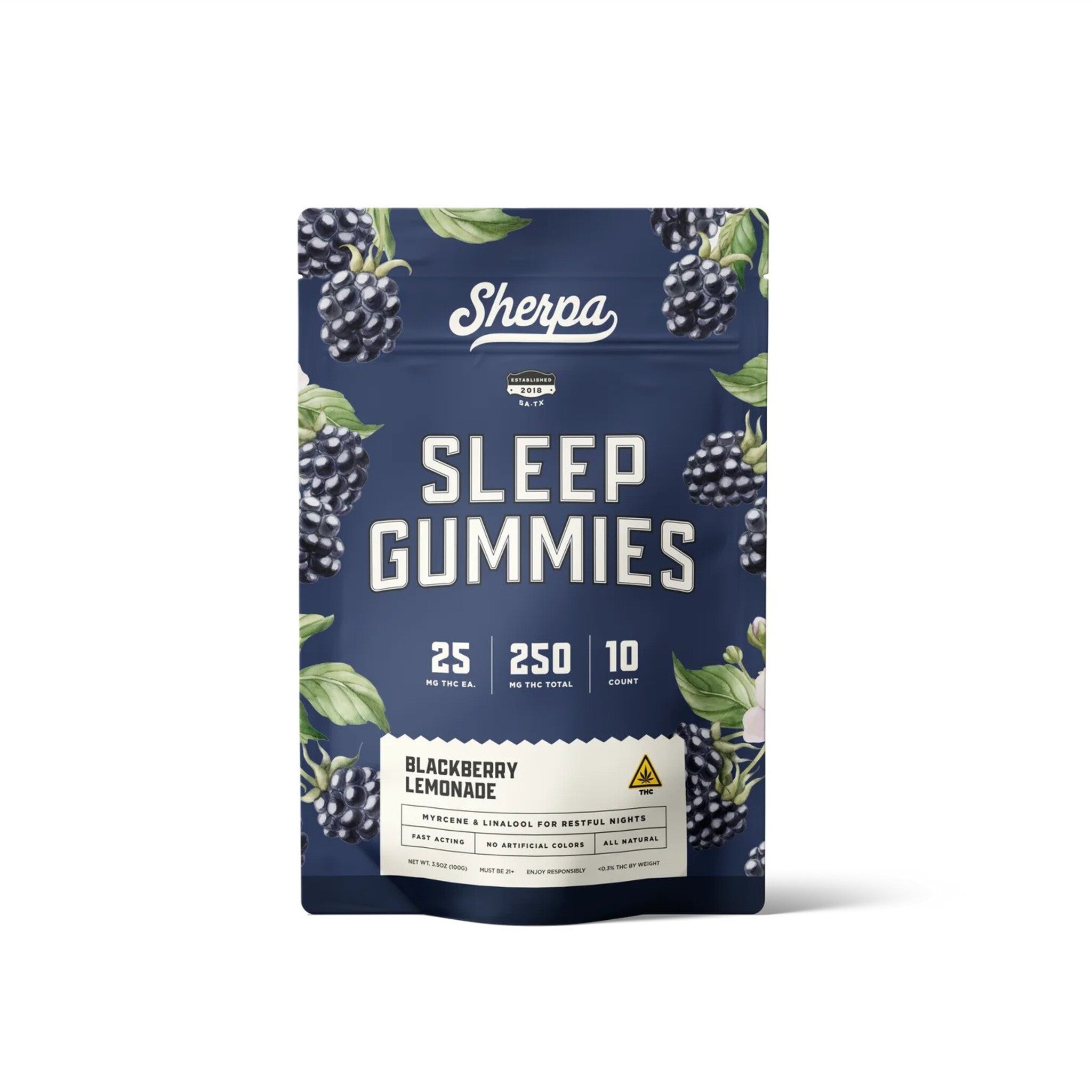 SHERPA GUMMIES 25MG 1CT BB LMND