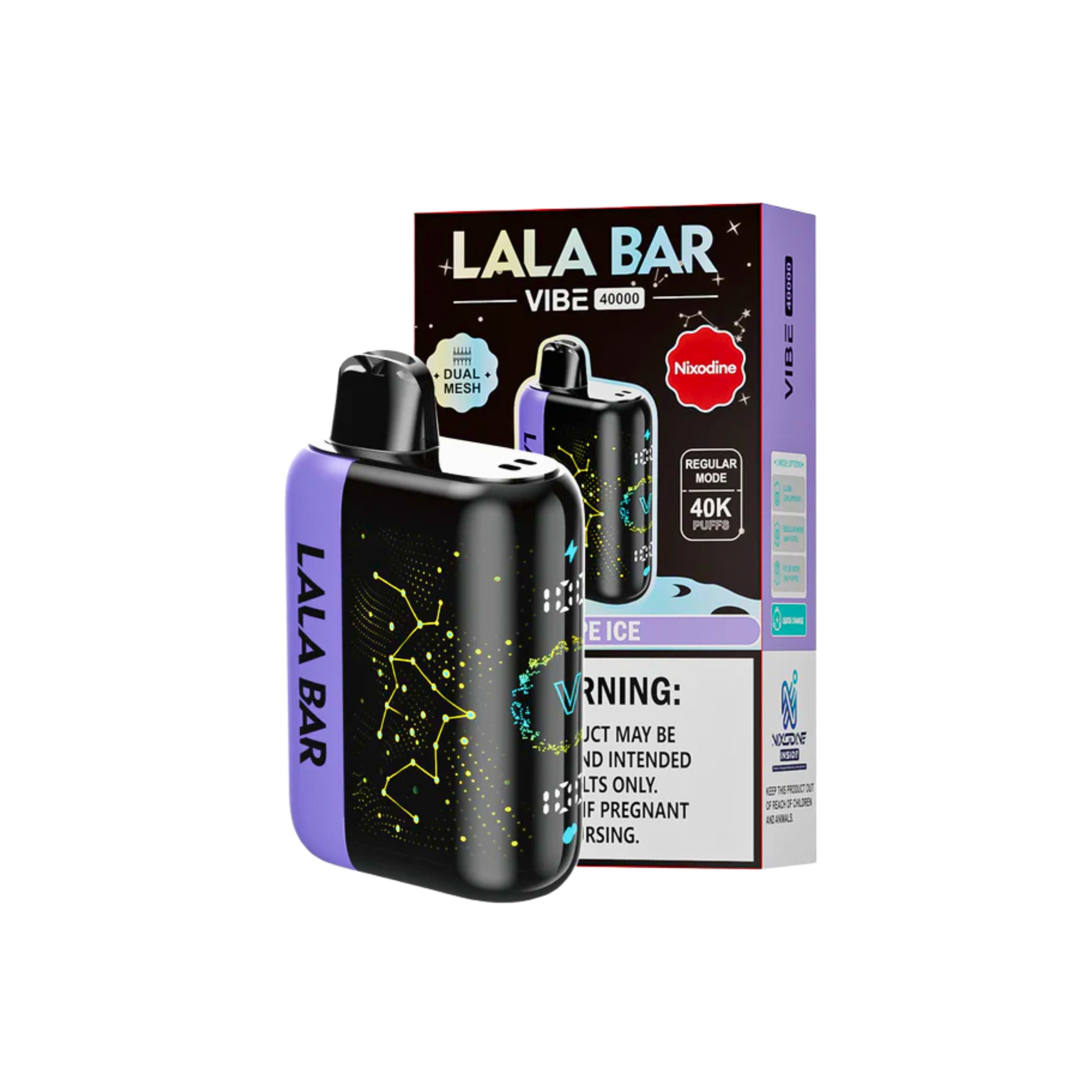 LALA BAR 40K GRAPE ICE