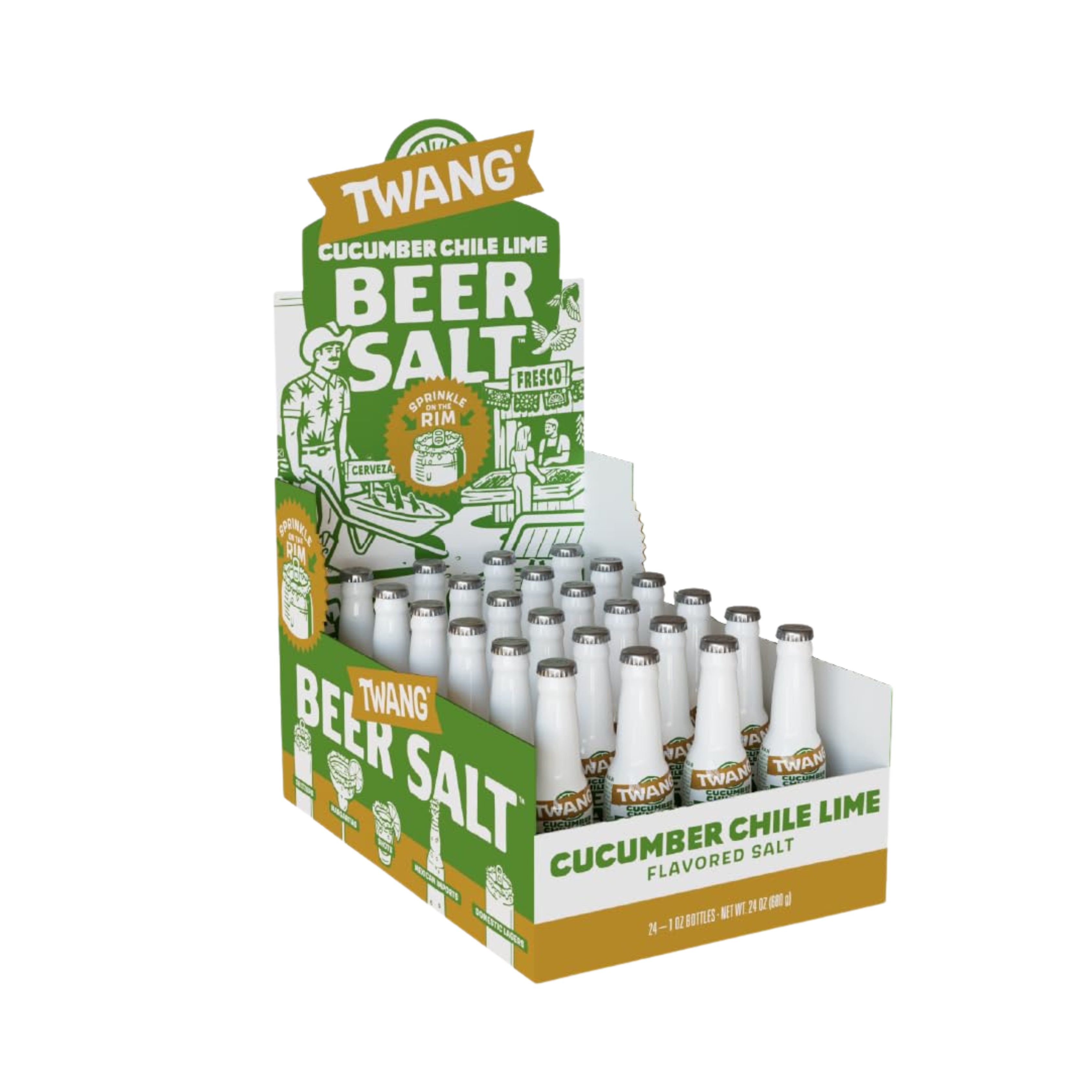 TWAG BEER SALT 24CT CUCUMBER CHI