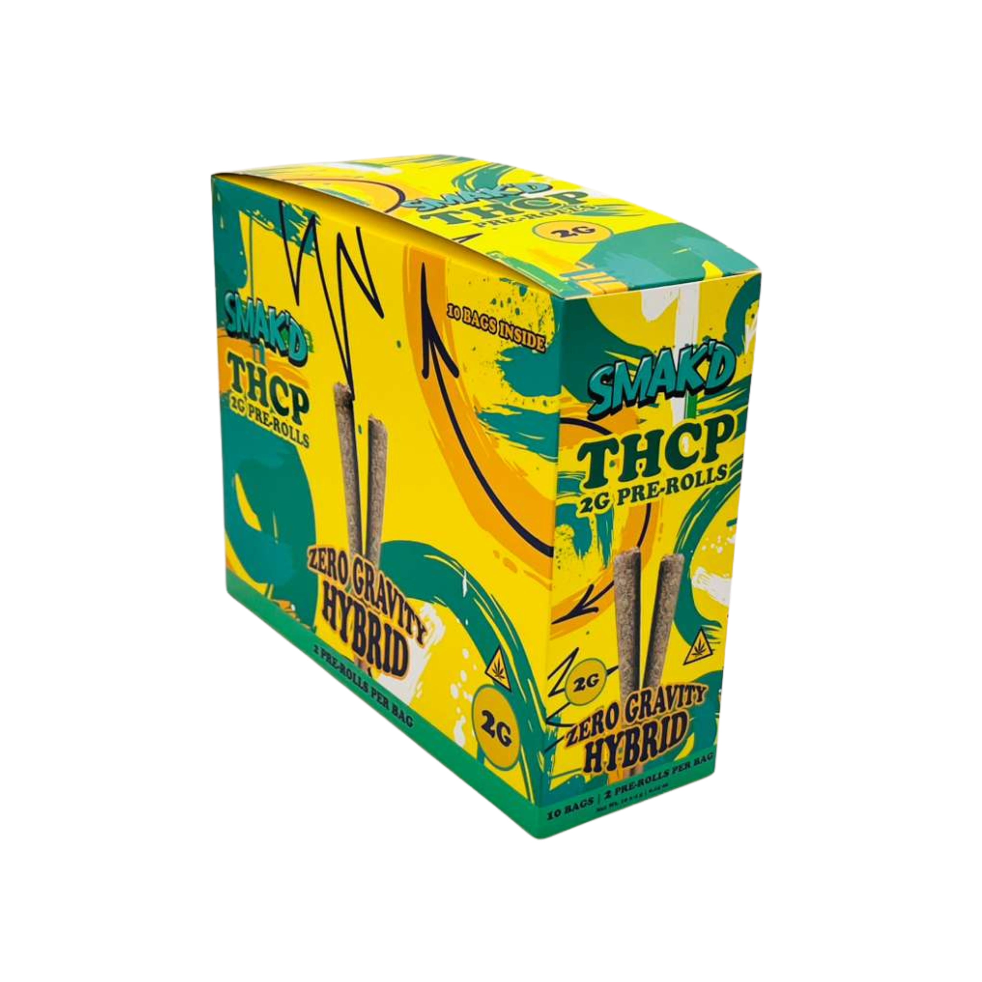 SMAKD 2G 2PR THCP 10CT ZERO GRAV
