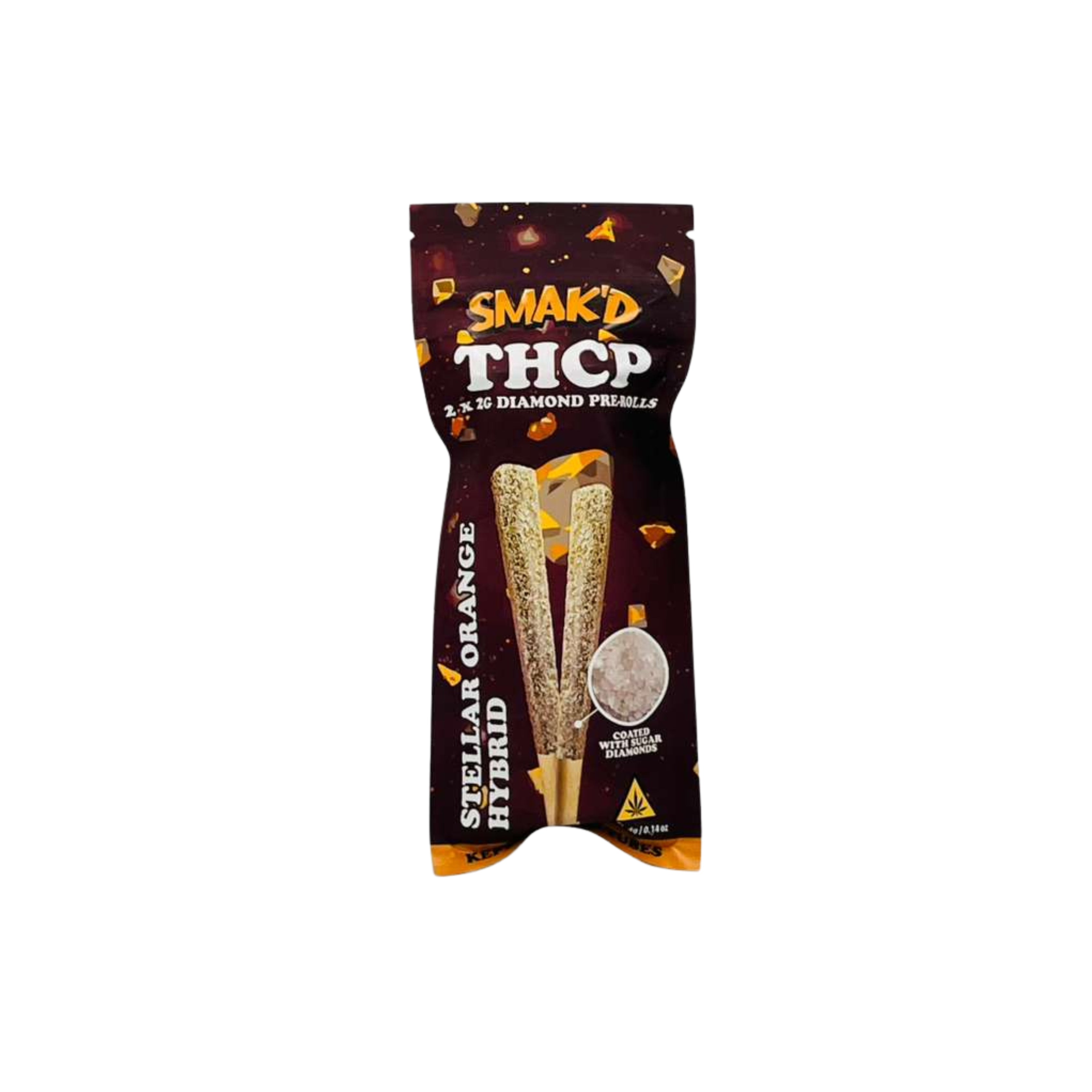 SMAKD 2G 2PR DIA 1CT ST ORANGE