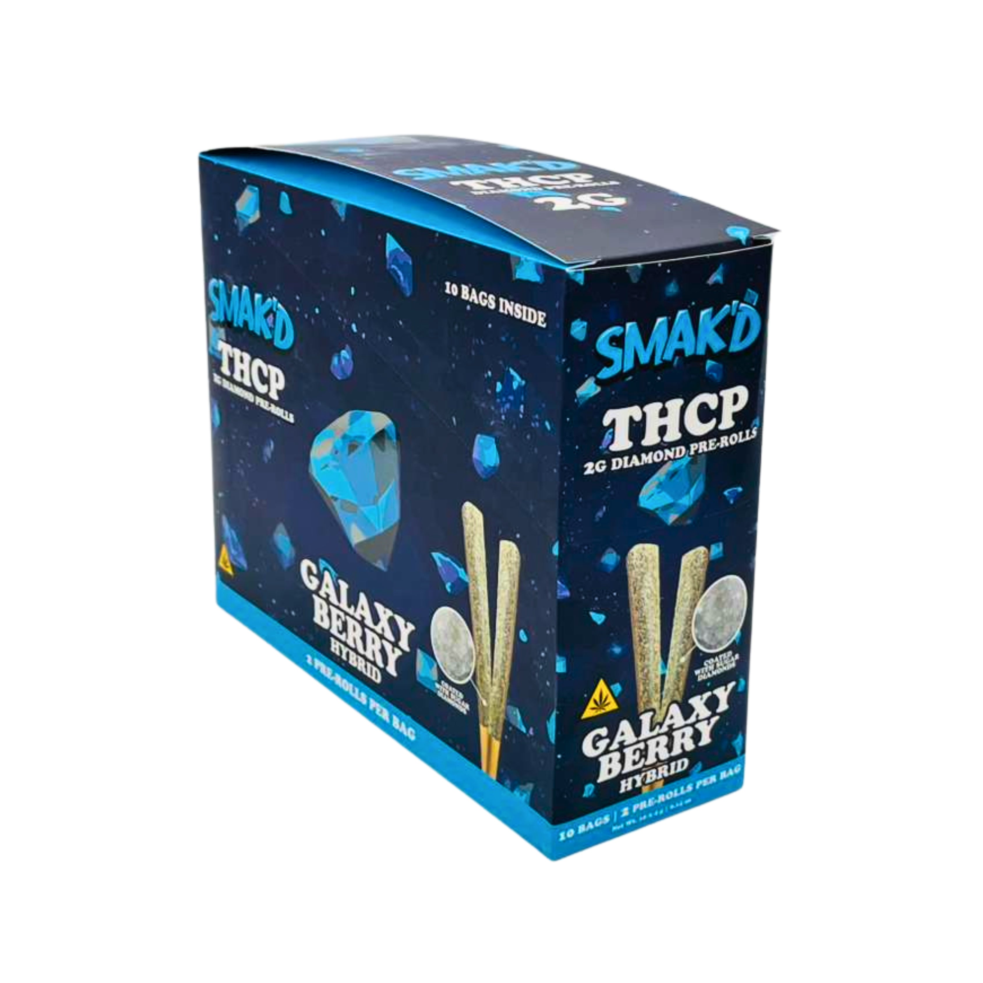 SMAKD 2G 2PR DIA 10CT GALAXY BR