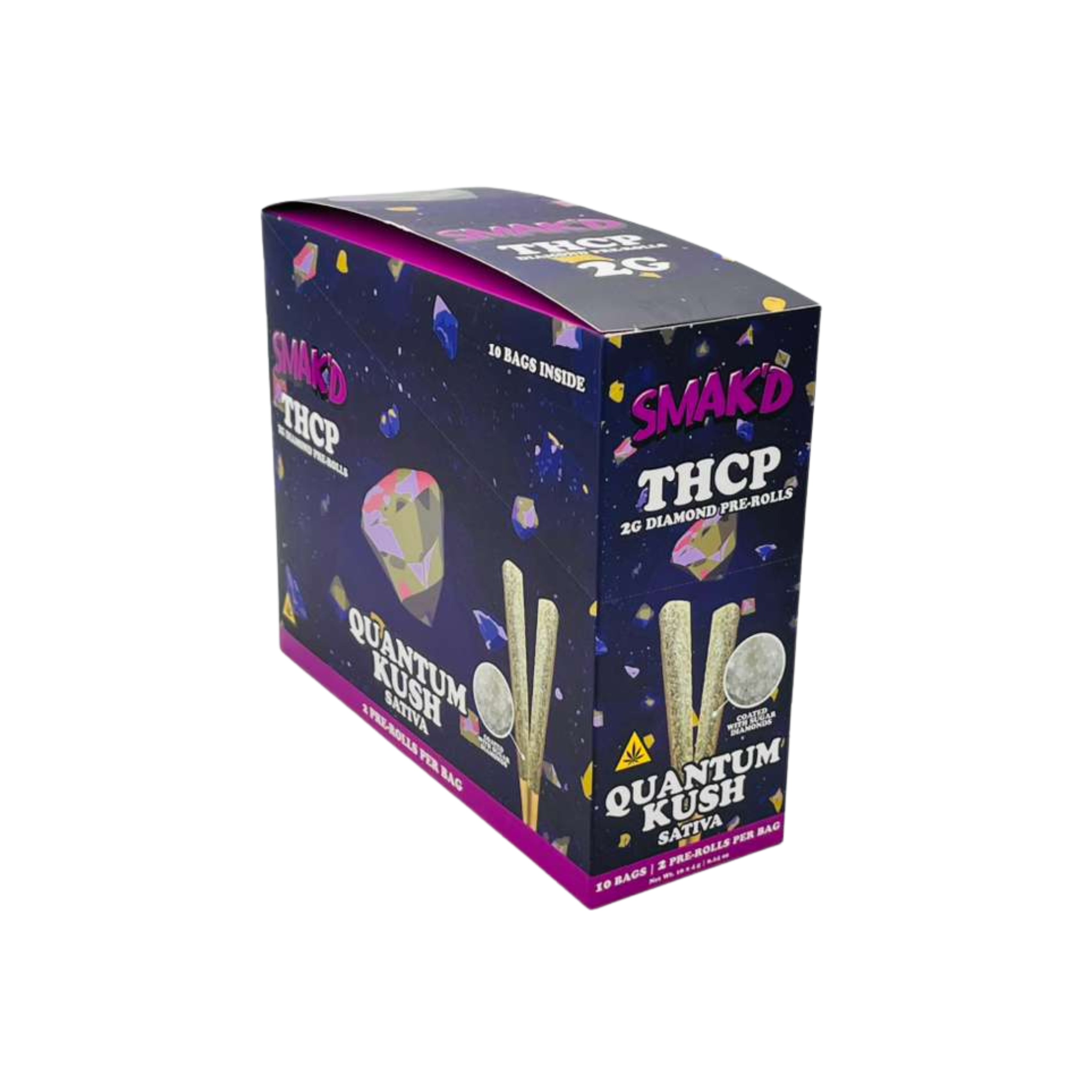 SMAKD 2G 2PR DIA 10CT QUANTUM KU