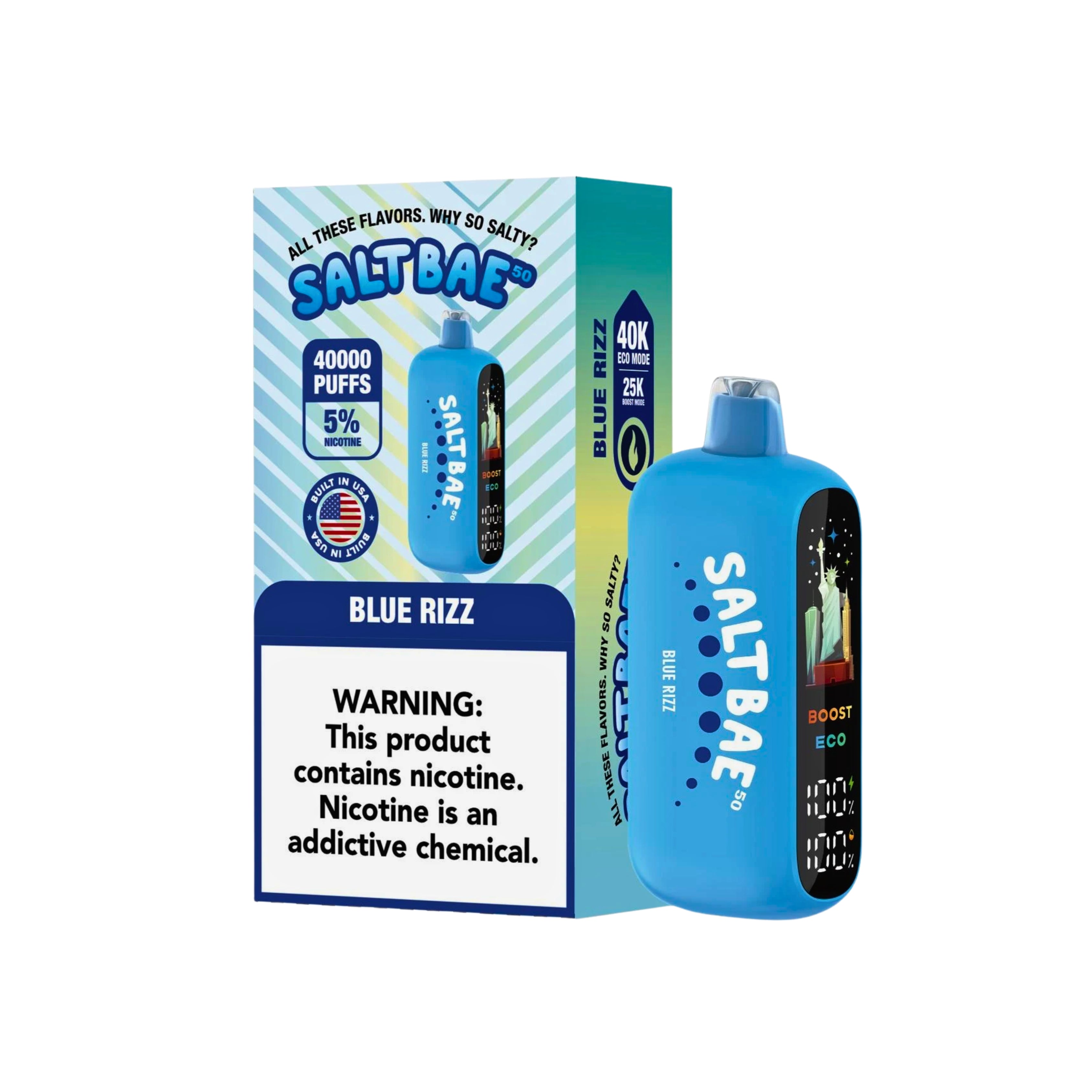 SALT BAE 40K 5CT BLUE RIZZ