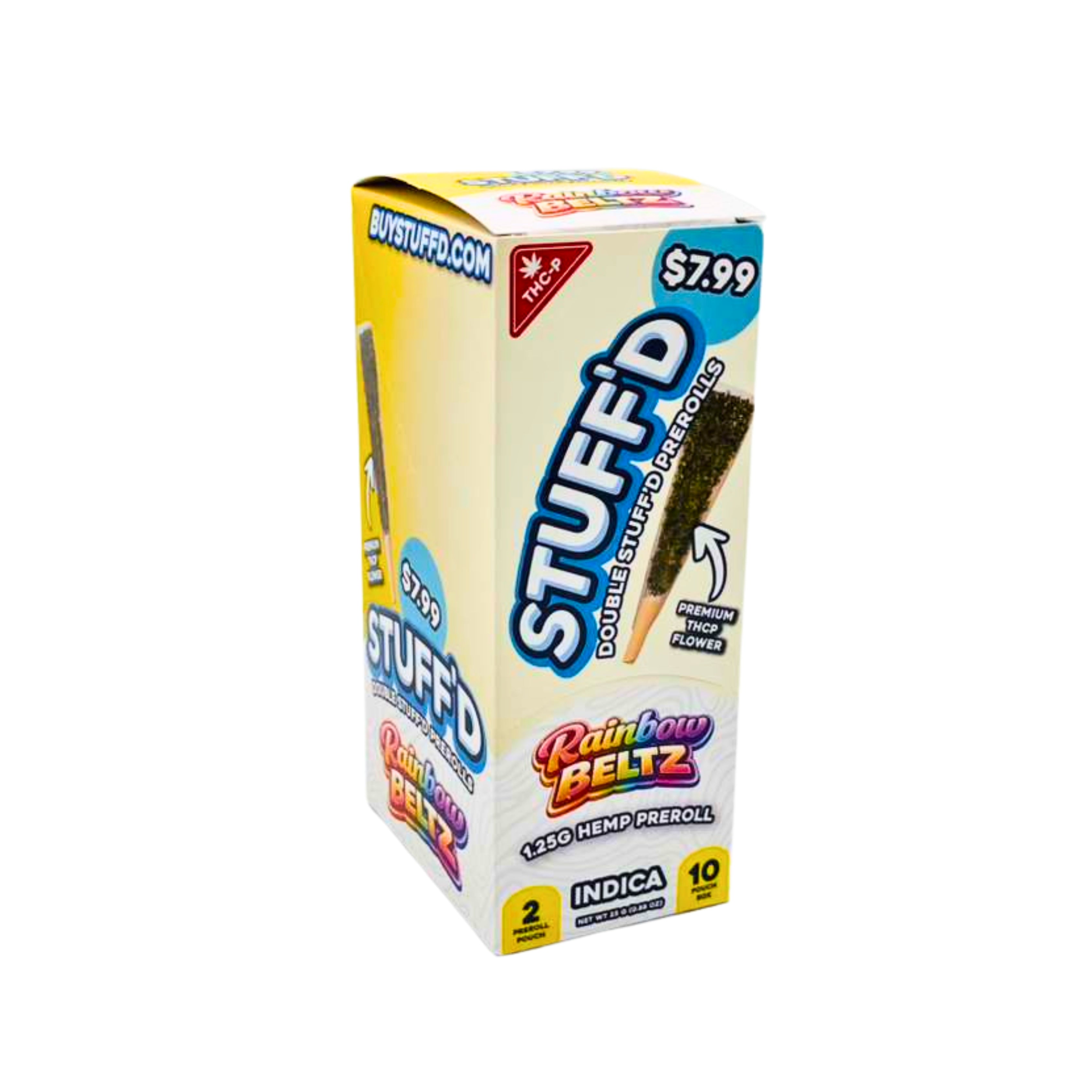 STUFF'D 2PK 7.99 10CT RAINBOW BE