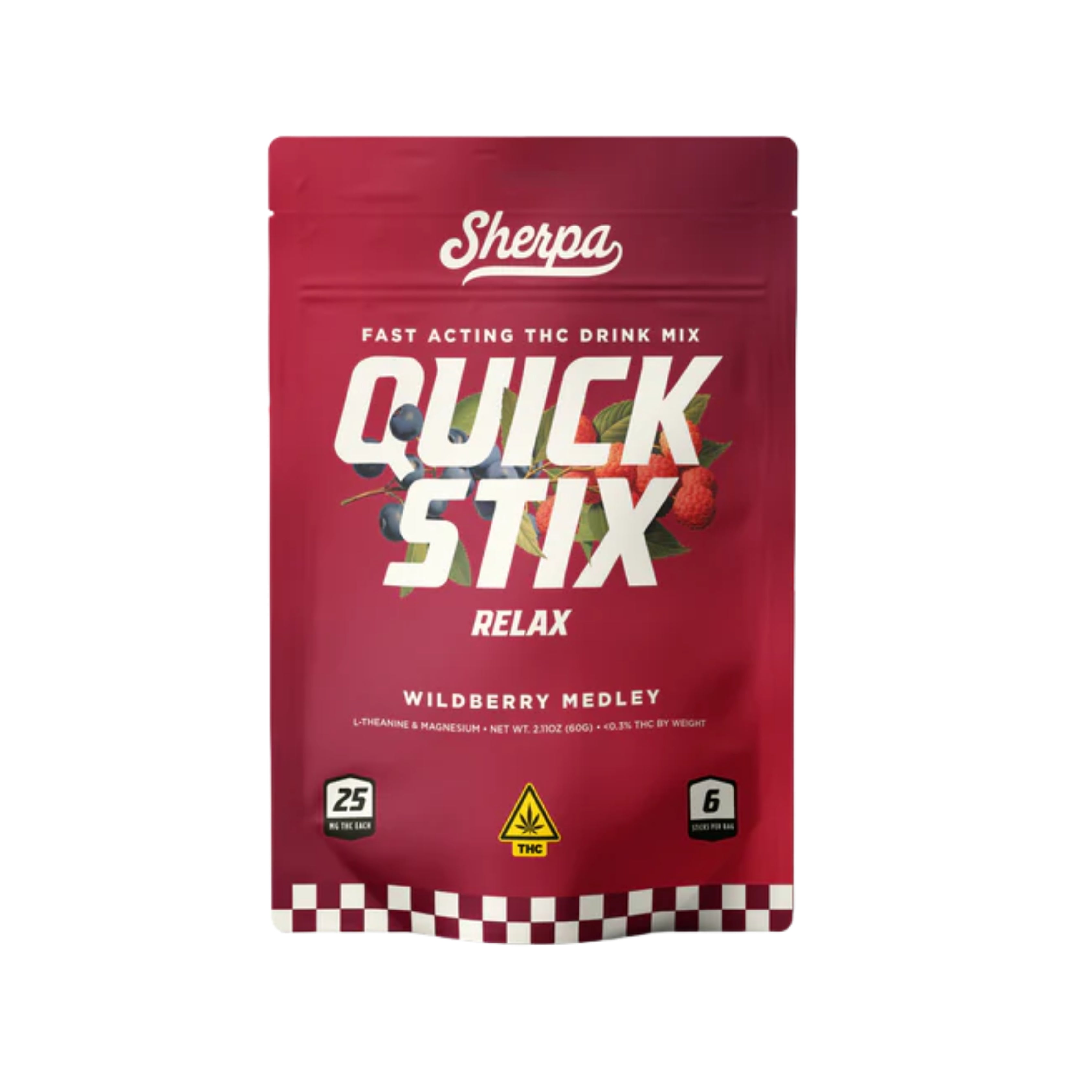 SHERPA QUICK STIX 10CT WILDBERRY