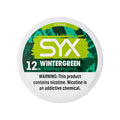 SYX POUCHES 12MG 5CT WINTERGREEN