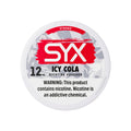 SYX POUCHES 12MG 5CT ICY COLA
