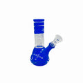 6" GLASS BEAKER WP BLUE STRIP