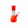 6" GLASS BEAKER WP RED