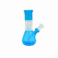 6" GLASS BEAKER WP BLUE