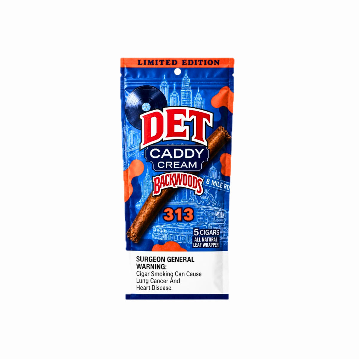 BACKWOODS 8/5 DET CADDY CREAM