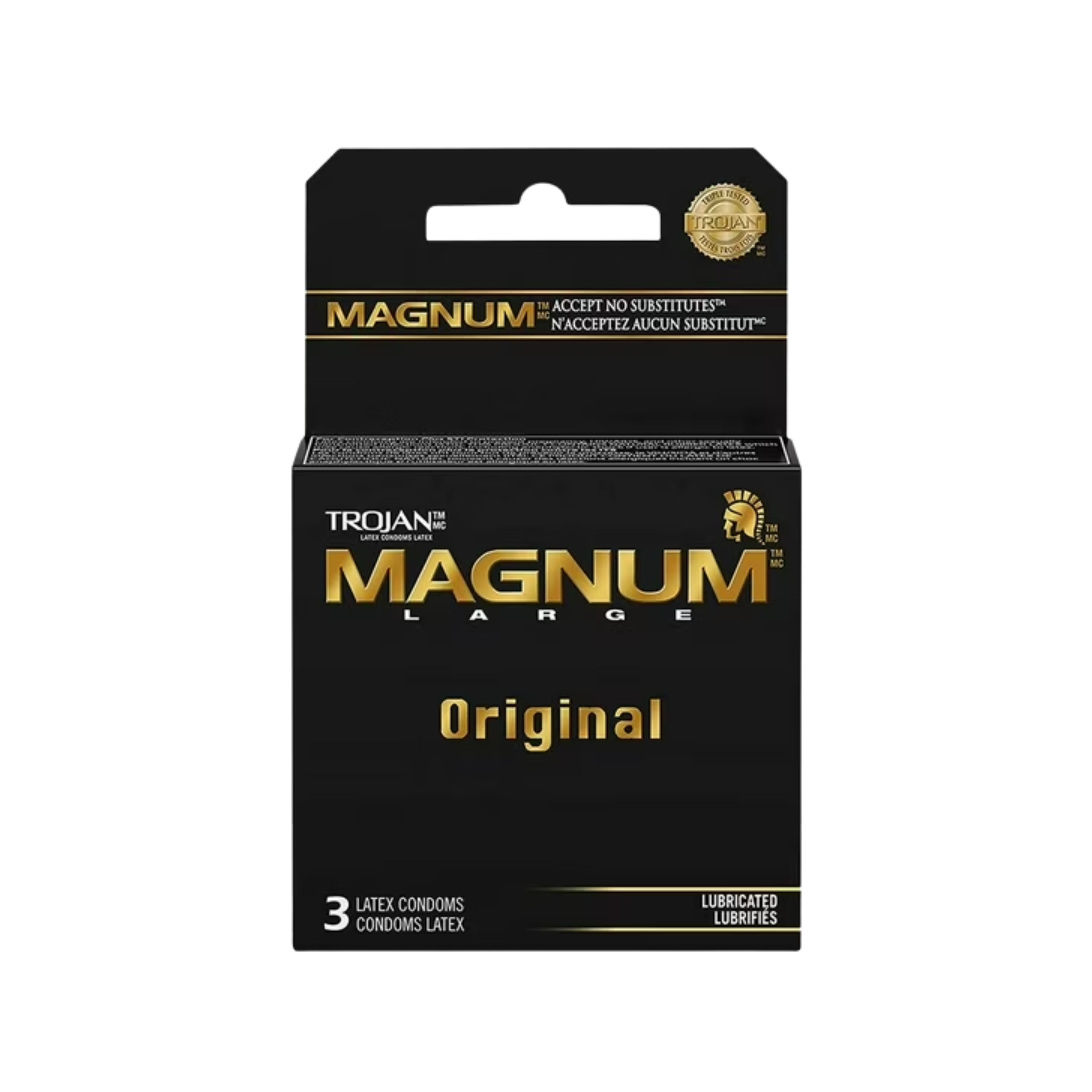 TROJAN MAGNUM LARGE SIZE 6PK