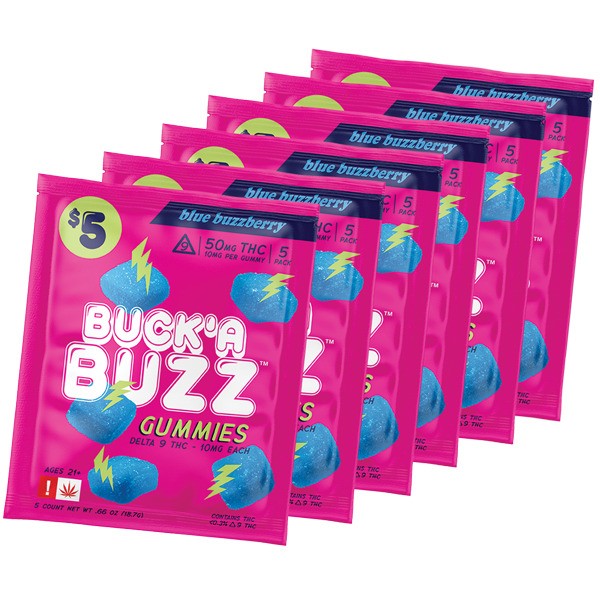 BUCKA BUZZ GUMMIES D9  20CT
