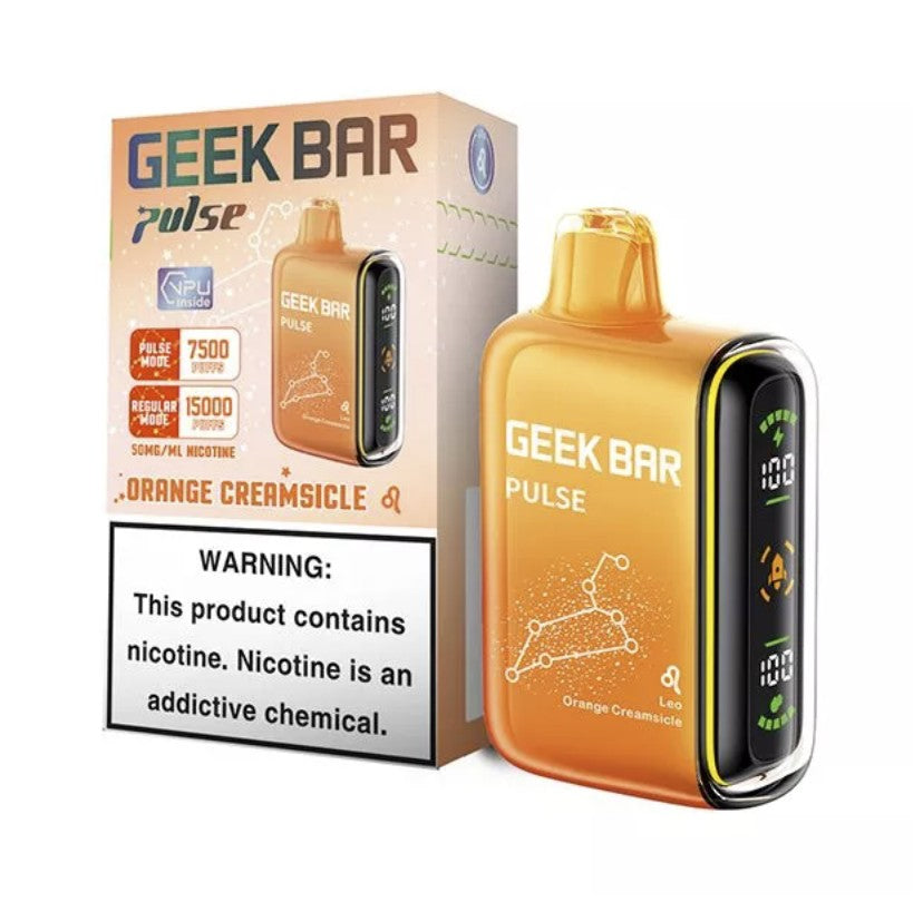 GEEK BAR 15K ORANGE CREAMSICLE