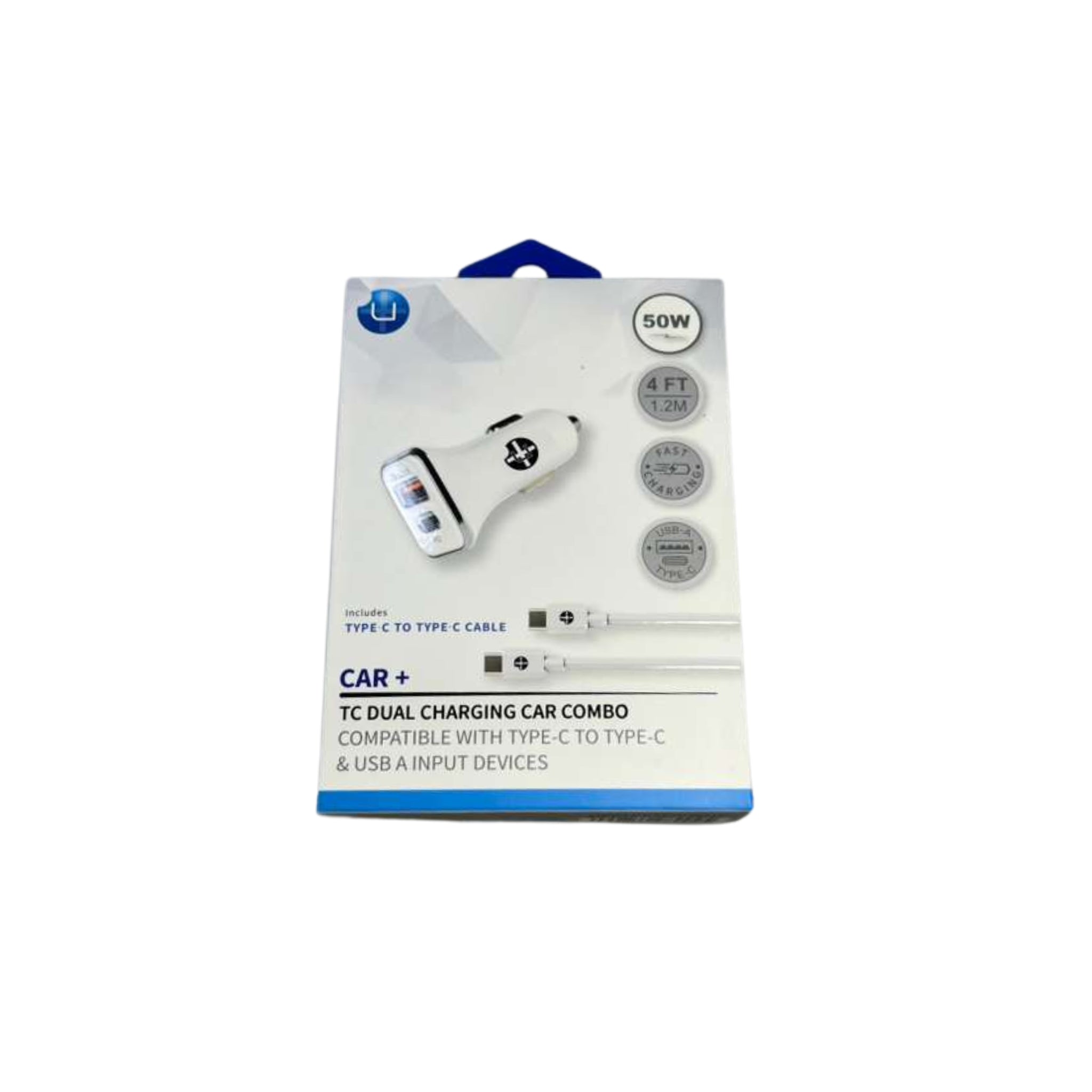 UPLUS CAR CHARGER COMBO TYPEC-C