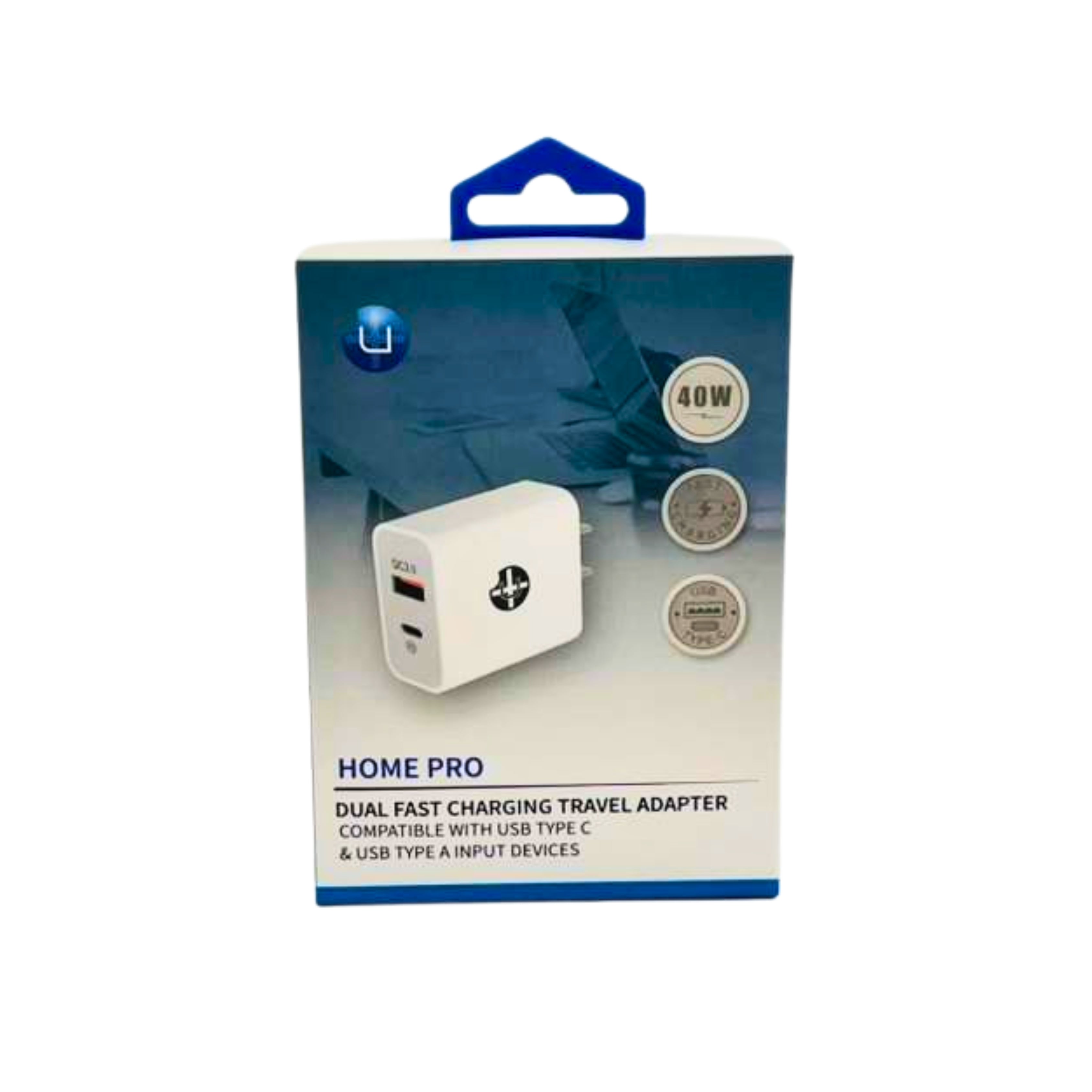 UPLUS HOME CHARGER USB TYPE C-A
