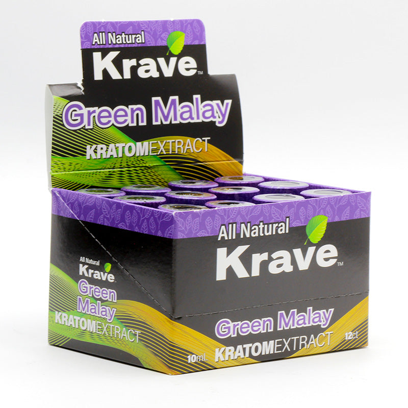 KRAVE GREEN MALEY 12CT SHOTS