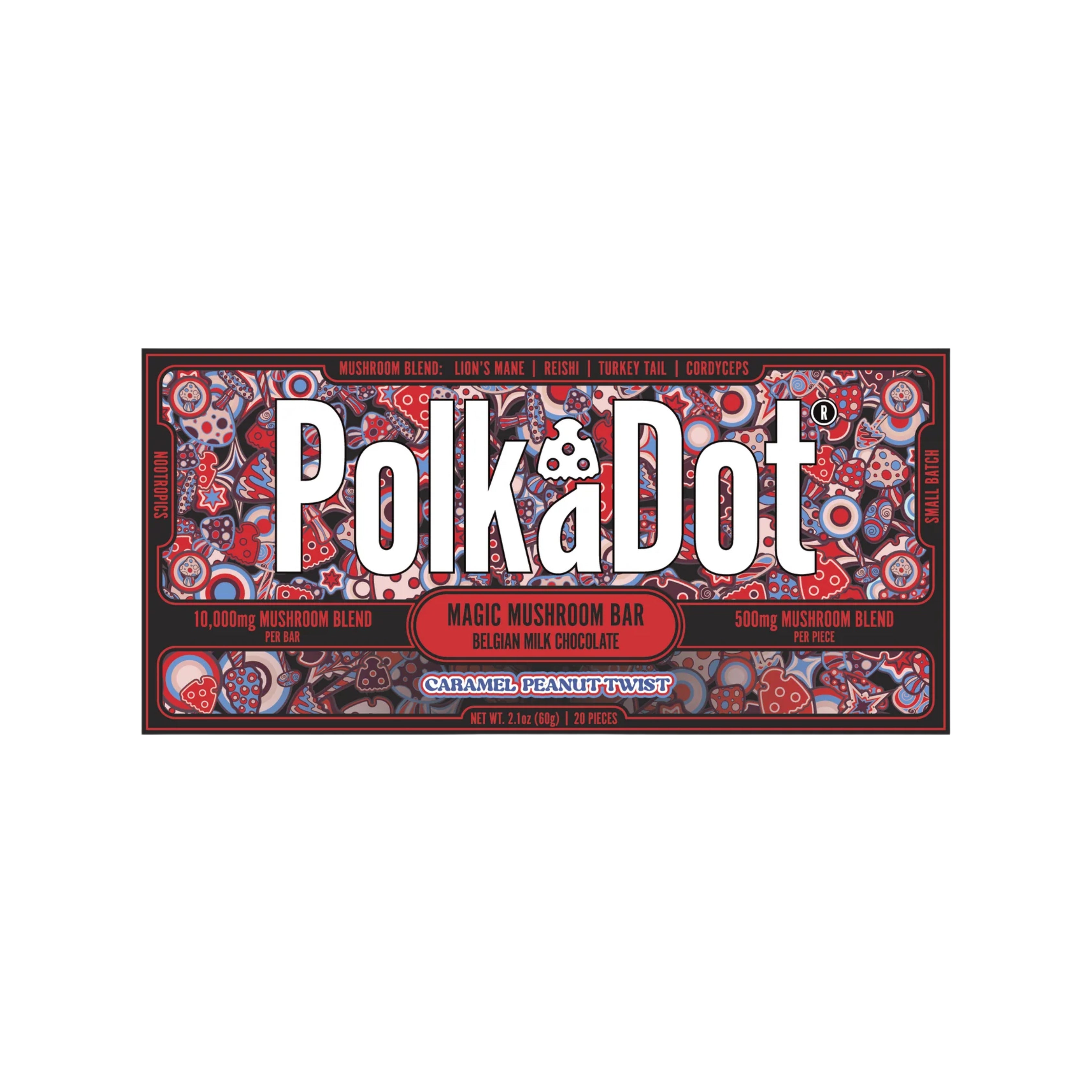 POLKA DOT 500MG MSHROM 1CT PENUT