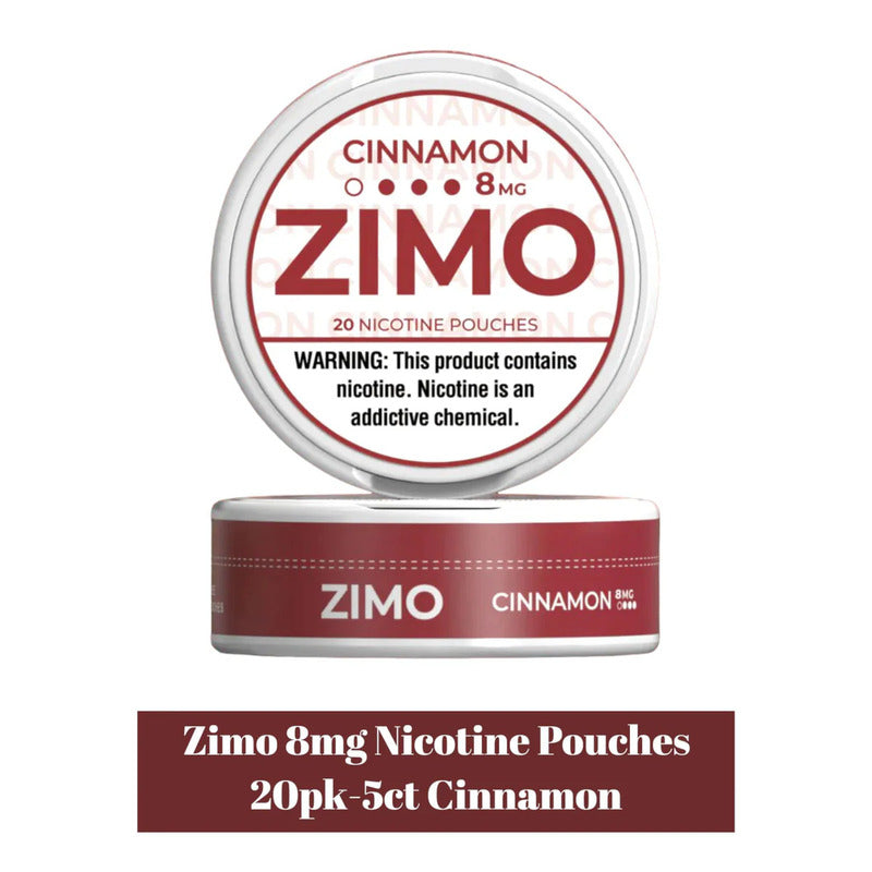ZIMO NICOTINE POU 8MG 5CT CINAMO