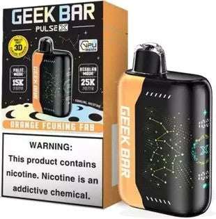 GEEK BAR 25K ORANGE FCUKING FAB