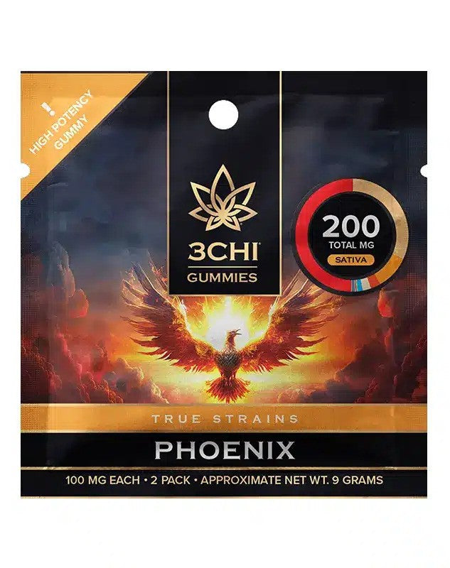 3CHI GUMIES 200MG 50CT PHOENIX