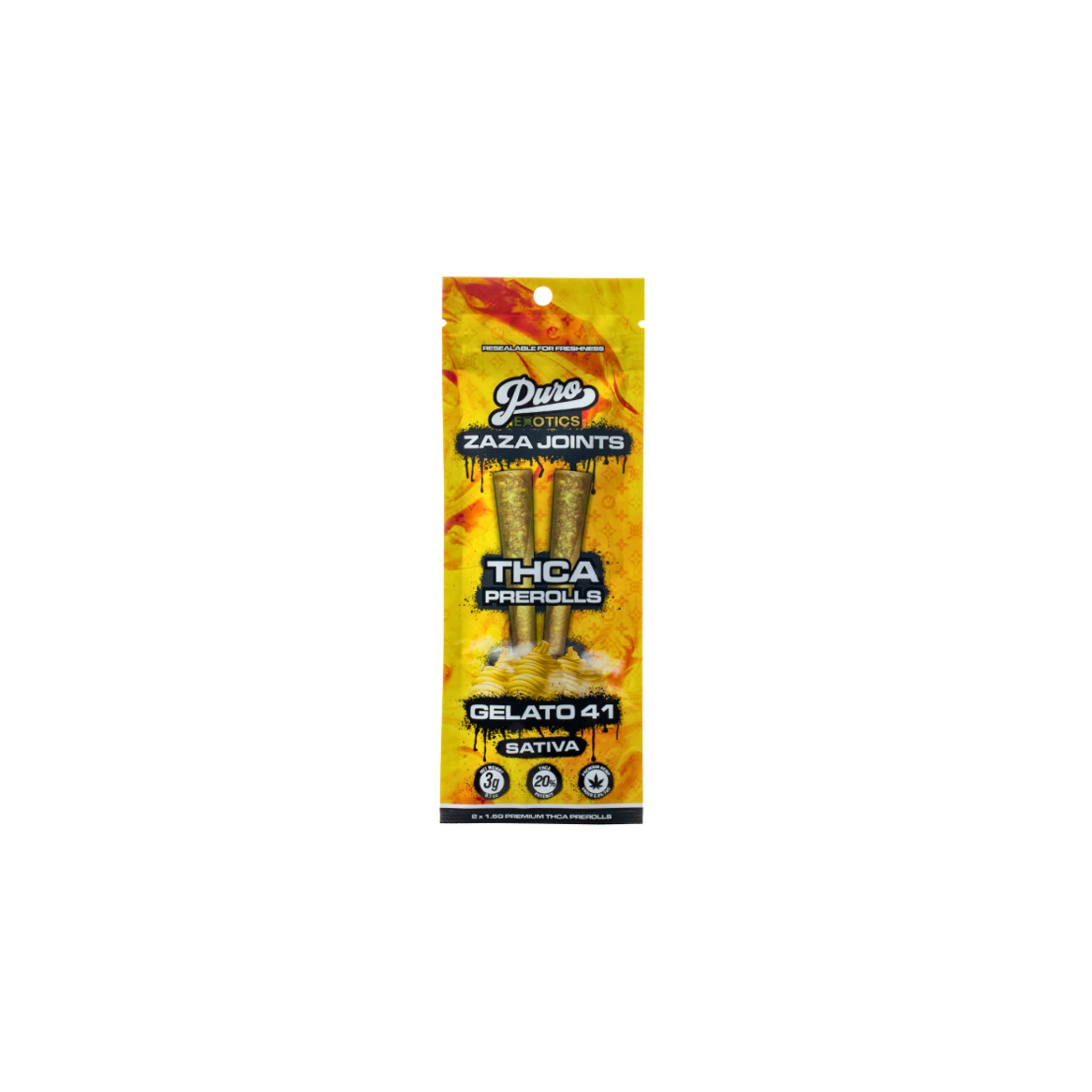 PURO PREROL ZAZA 3G GELATO 1CT