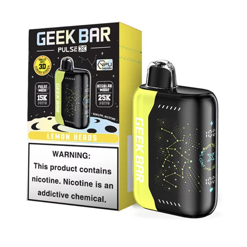 GEEK BAR 25K LEMON HEADS