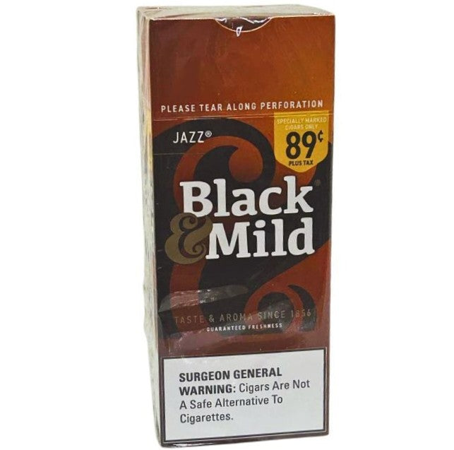 BLK&MLD JAZZ WOOD TIP 25CT