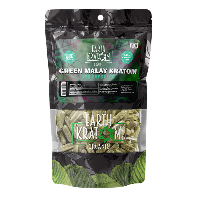 EARTH KRATOM 150CAP GREEN