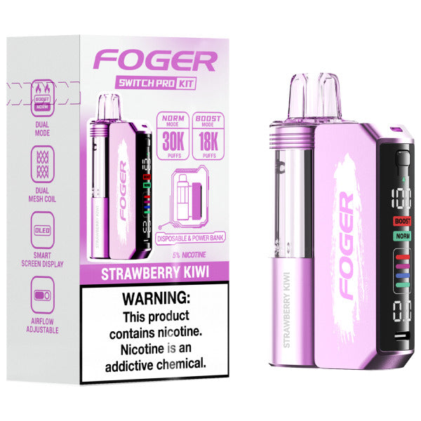 FOGOR 30K STRAWBERY KIWI 5CT