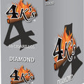 4KINGS 4/$1.19 60CT DIAMOND